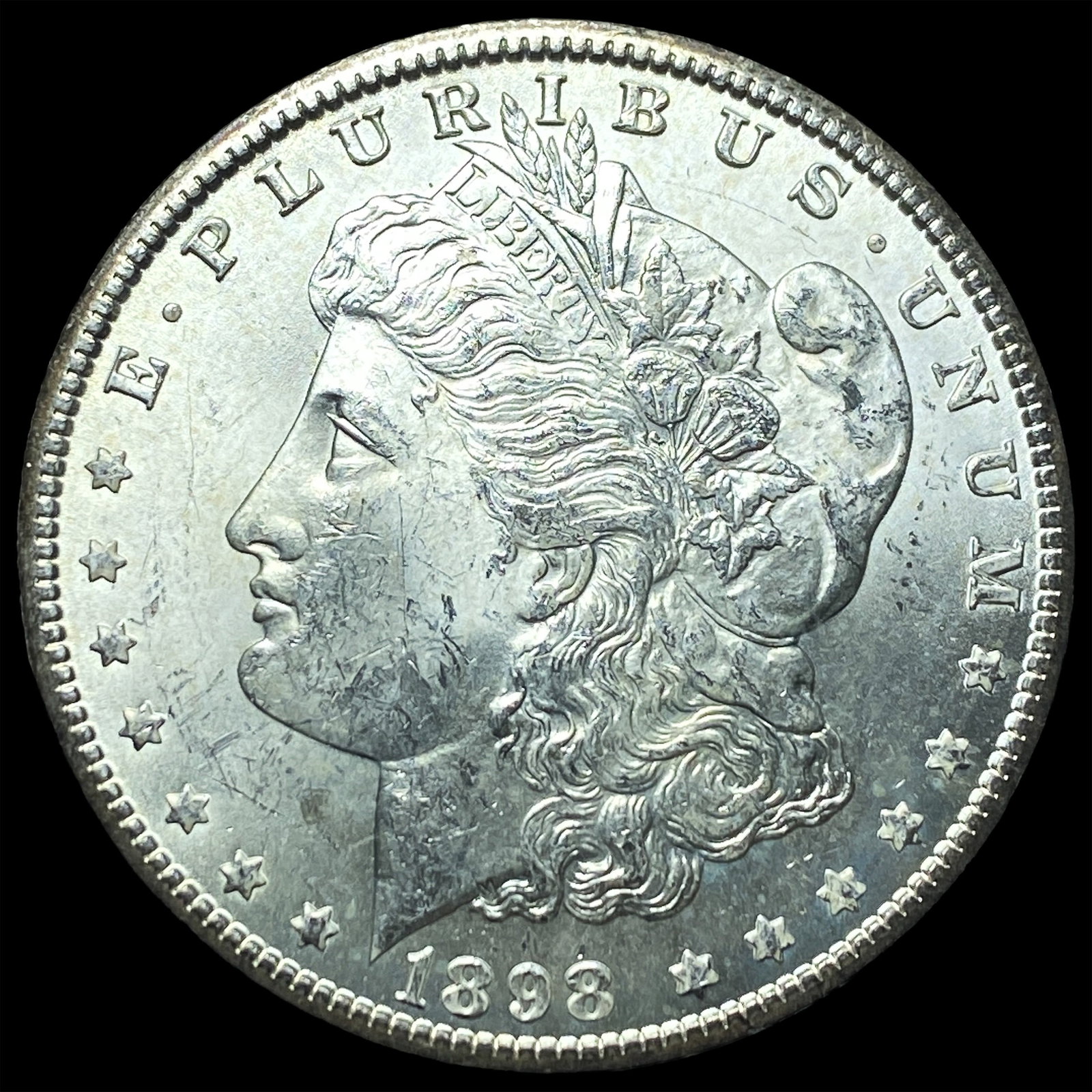1898-O Silver Morgan Dollar CHOICE BU: 1898-O Silver Morgan Dollar CHOICE BU
