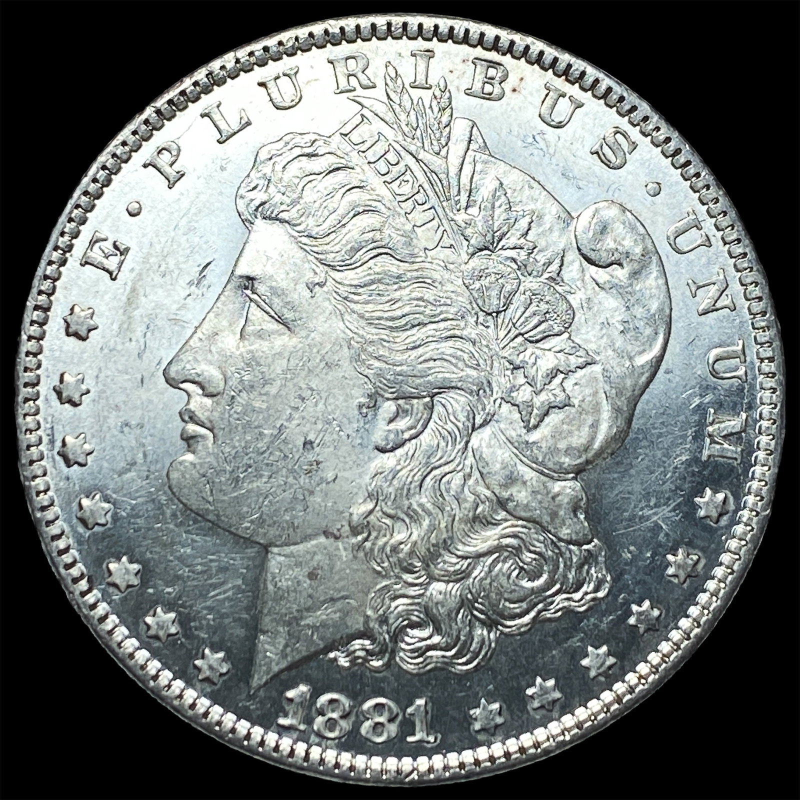 1881-O Morgan Silver Dollar CHOICE BU: 1881-O Morgan Silver Dollar CHOICE BU