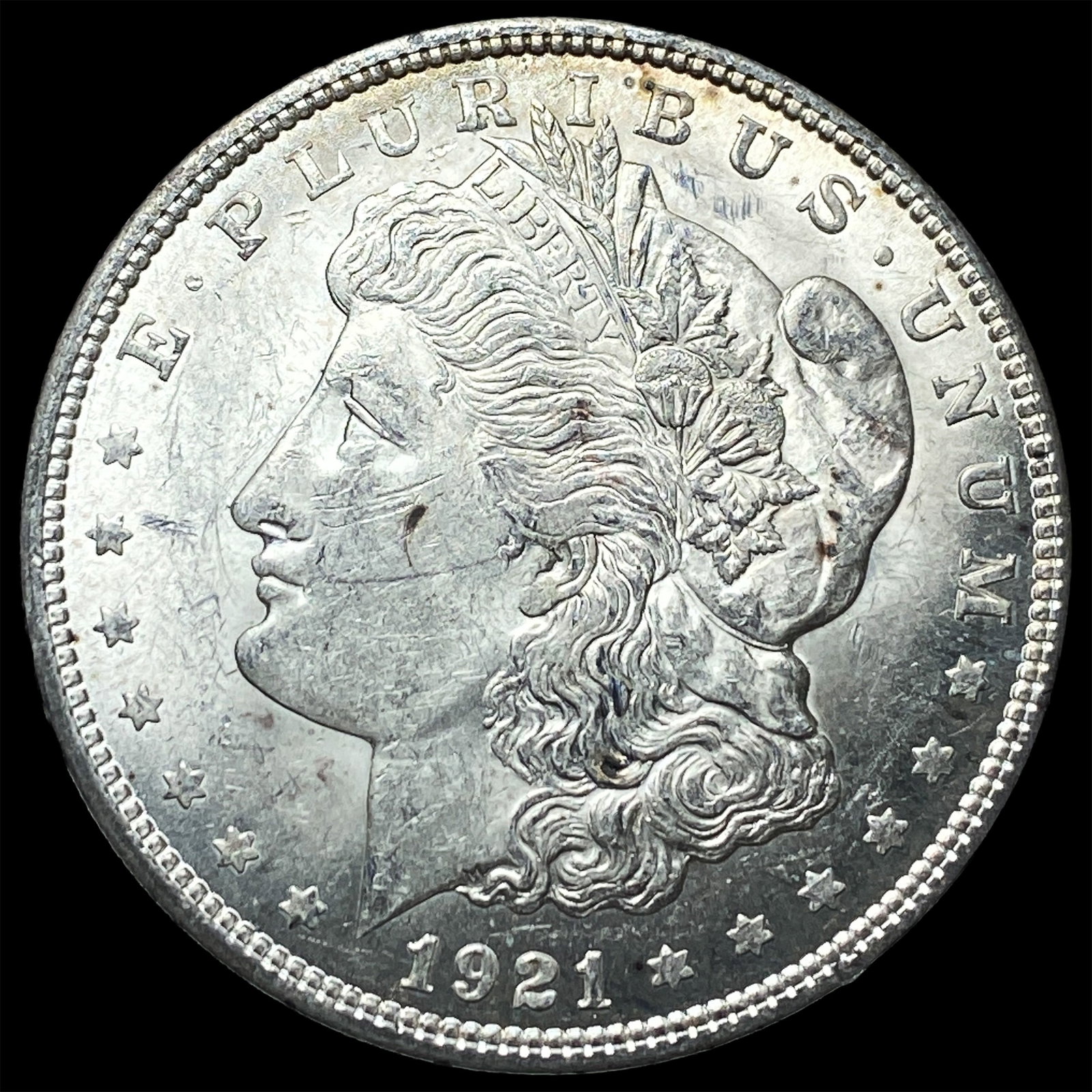 1921 Silver Morgan Dollar UNCIRCULATED: 1921 Silver Morgan Dollar UNCIRCULATED