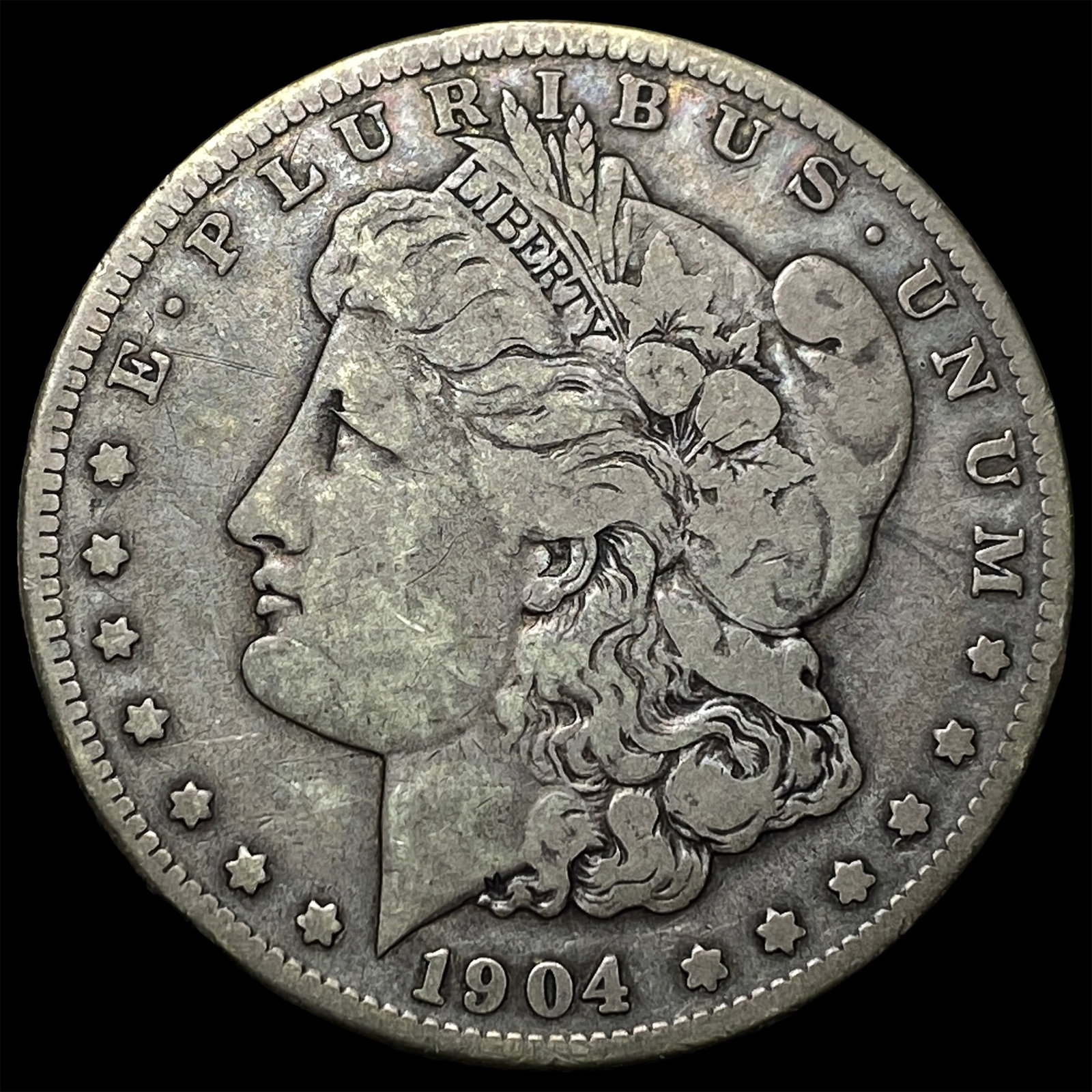 1904-S Silver Morgan Dollar LIGHTLY CIRCULATED: 1904-S Silver Morgan Dollar LIGHTLY CIRCULATED