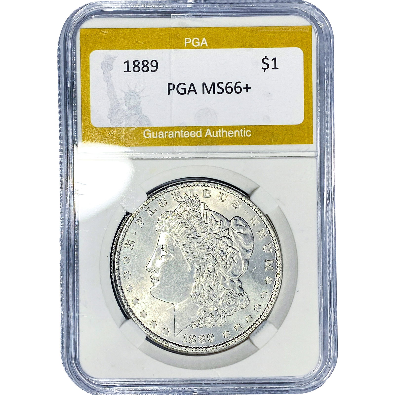 1889 Morgan Silver Dollar PGA MS66+ (1 of 2)