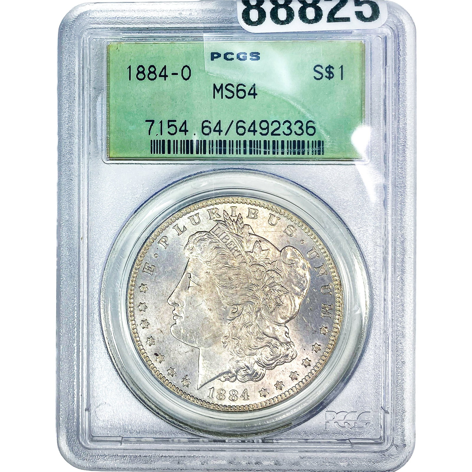 1884-O Morgan Silver Dollar NGC MS64: 1884-O Morgan Silver Dollar NGC MS64
