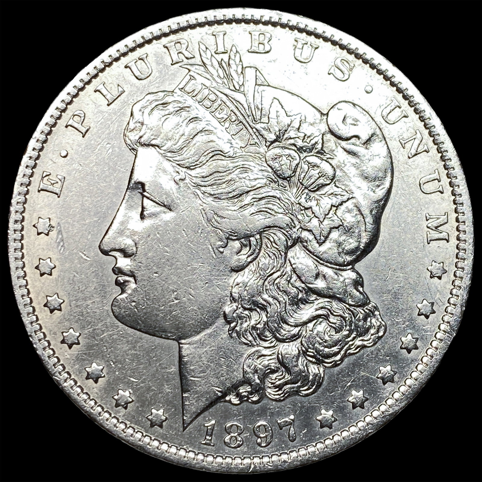 1897-O Silver Morgan Dollar CHOICE AU: 1897-O Silver Morgan Dollar CHOICE AU