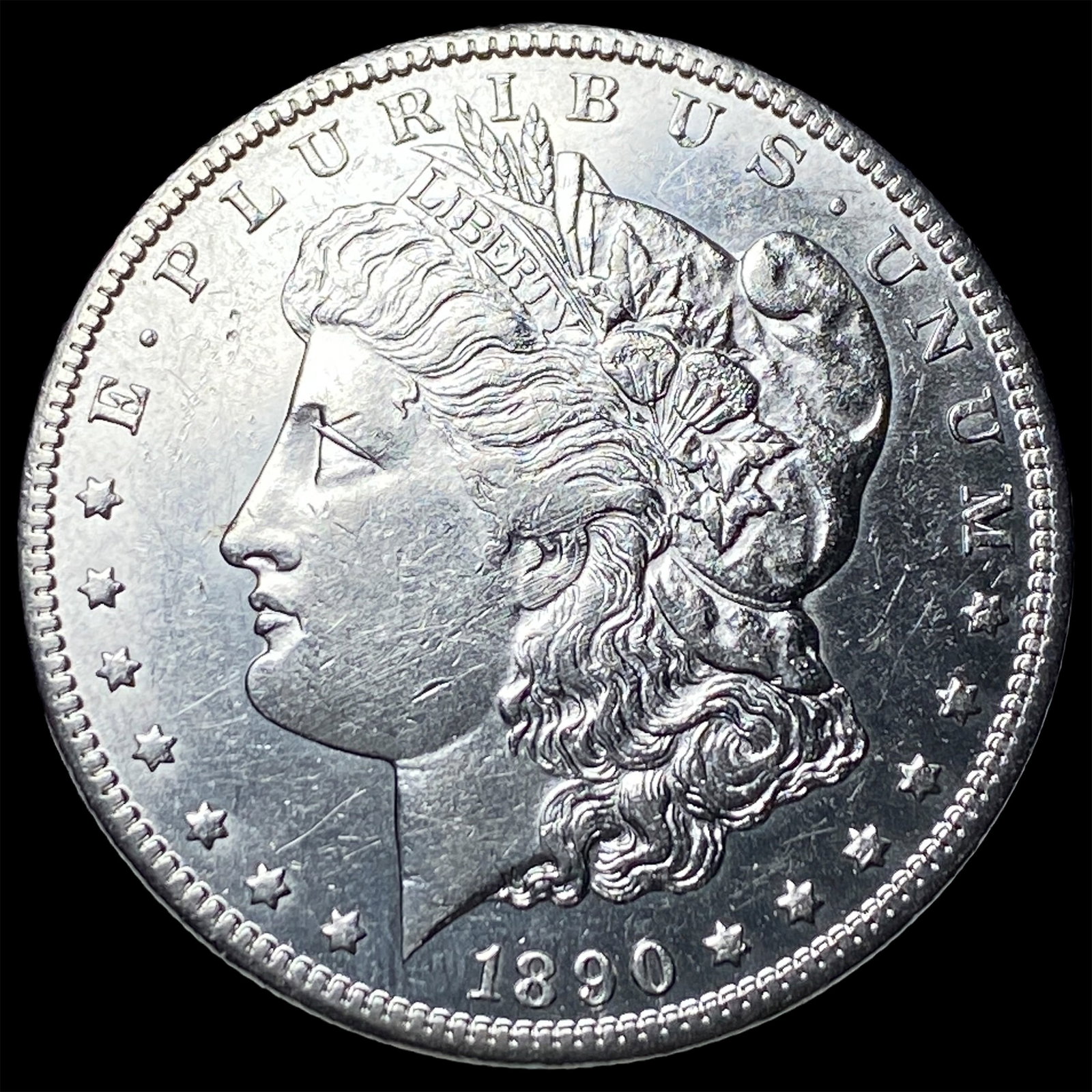 1890-CC Silver Morgan Dollar UNCIRCULATED (1 of 2)