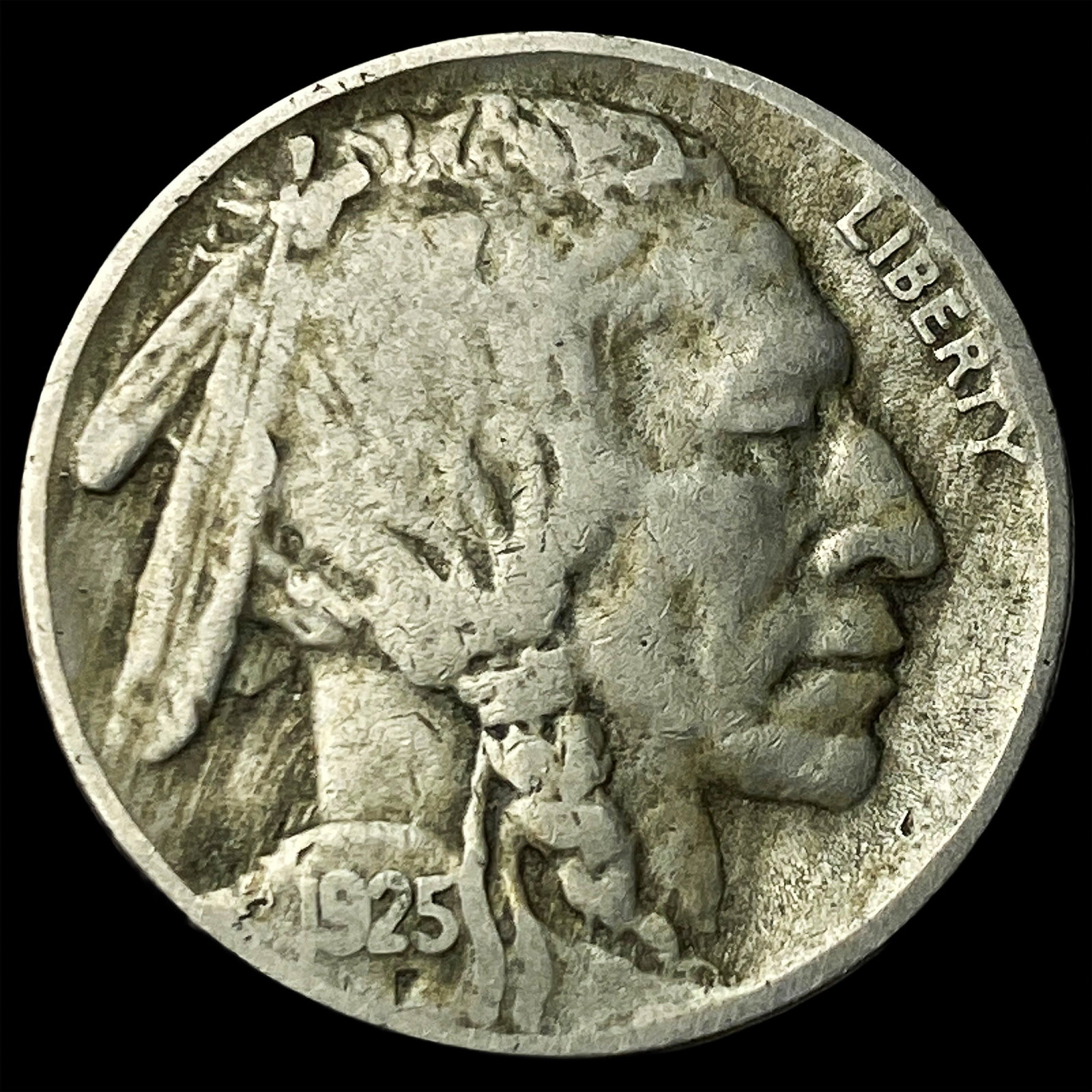 1925-S Buffalo Nickel LIGHTLY CIRCULATED (1 of 2)