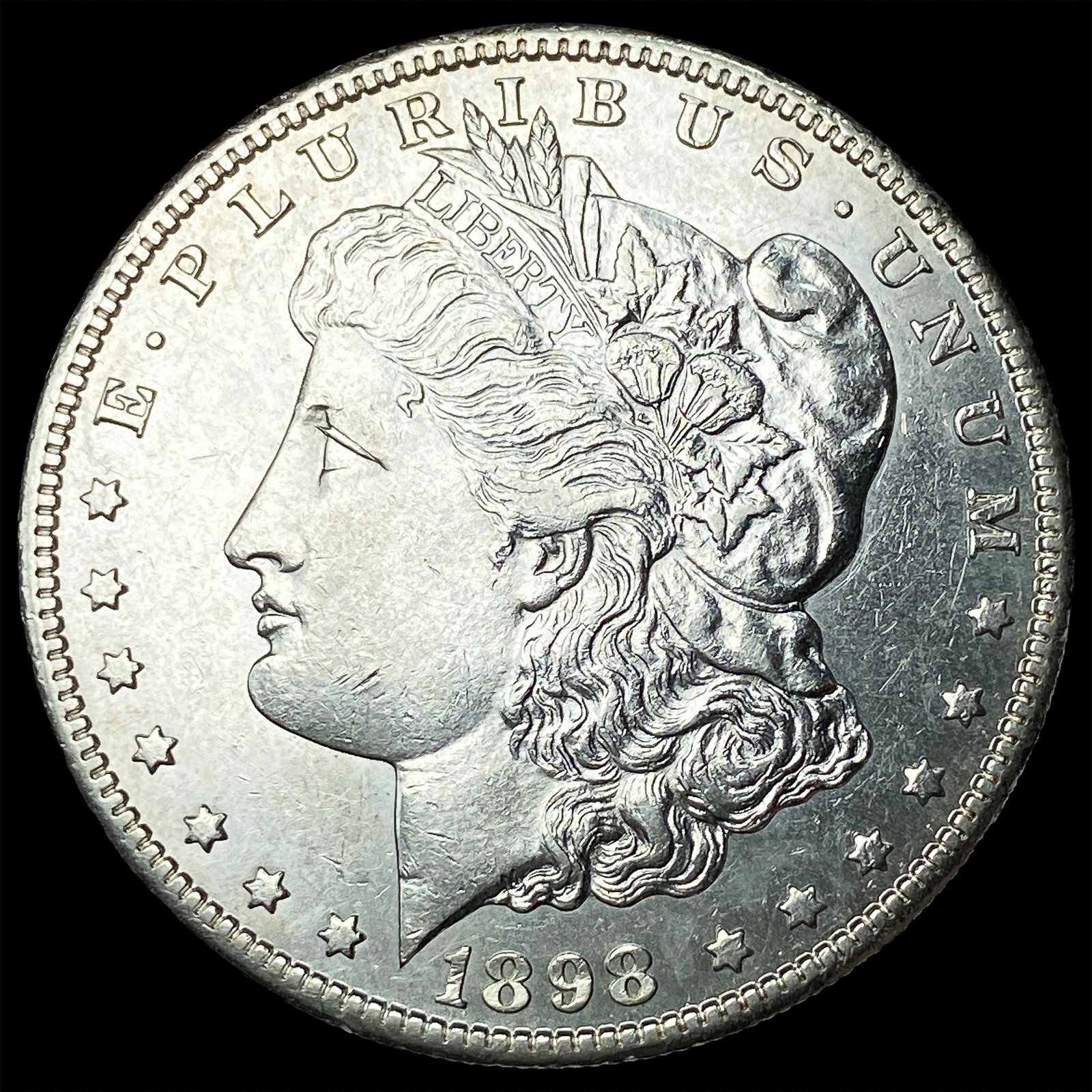 1898-S Silver Morgan Dollar UNCIRCULATED: 1898-S Silver Morgan Dollar UNCIRCULATED