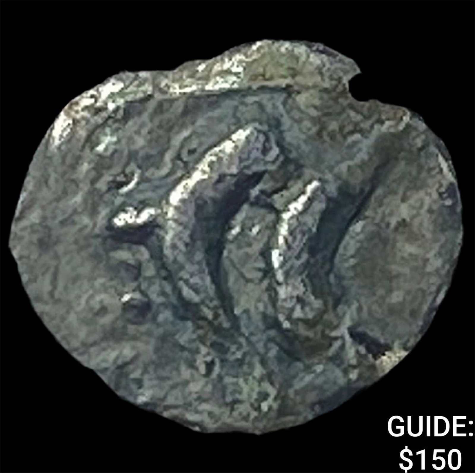 Greece Thrace, Thasos 463-411 BC Silver 1/4 Obol: Greece Thrace, Thasos 463-411 BC Silver 1/4 Obol