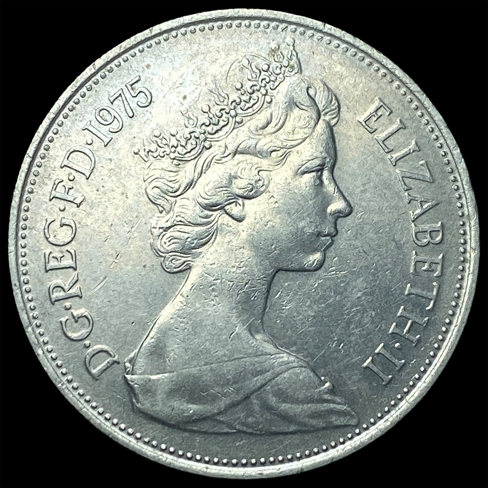 1975 Great Britain 10 New Pence: 1975 Great Britain 10 New Pence