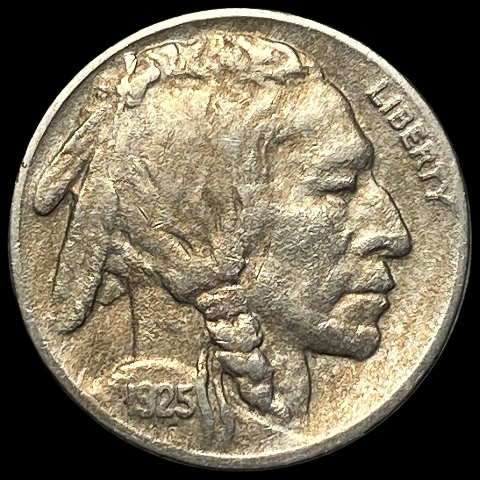 1925-S Buffalo Nickel NEARLY UNCIRCULATED: 1925-S Buffalo Nickel NEARLY UNCIRCULATED