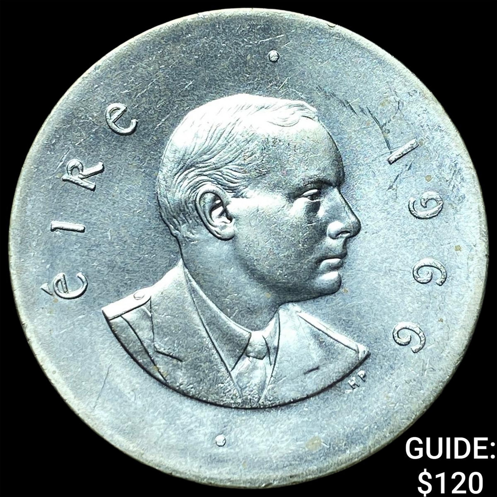 1966 Ireland Republic Silver 10 Shilling (1 of 2)