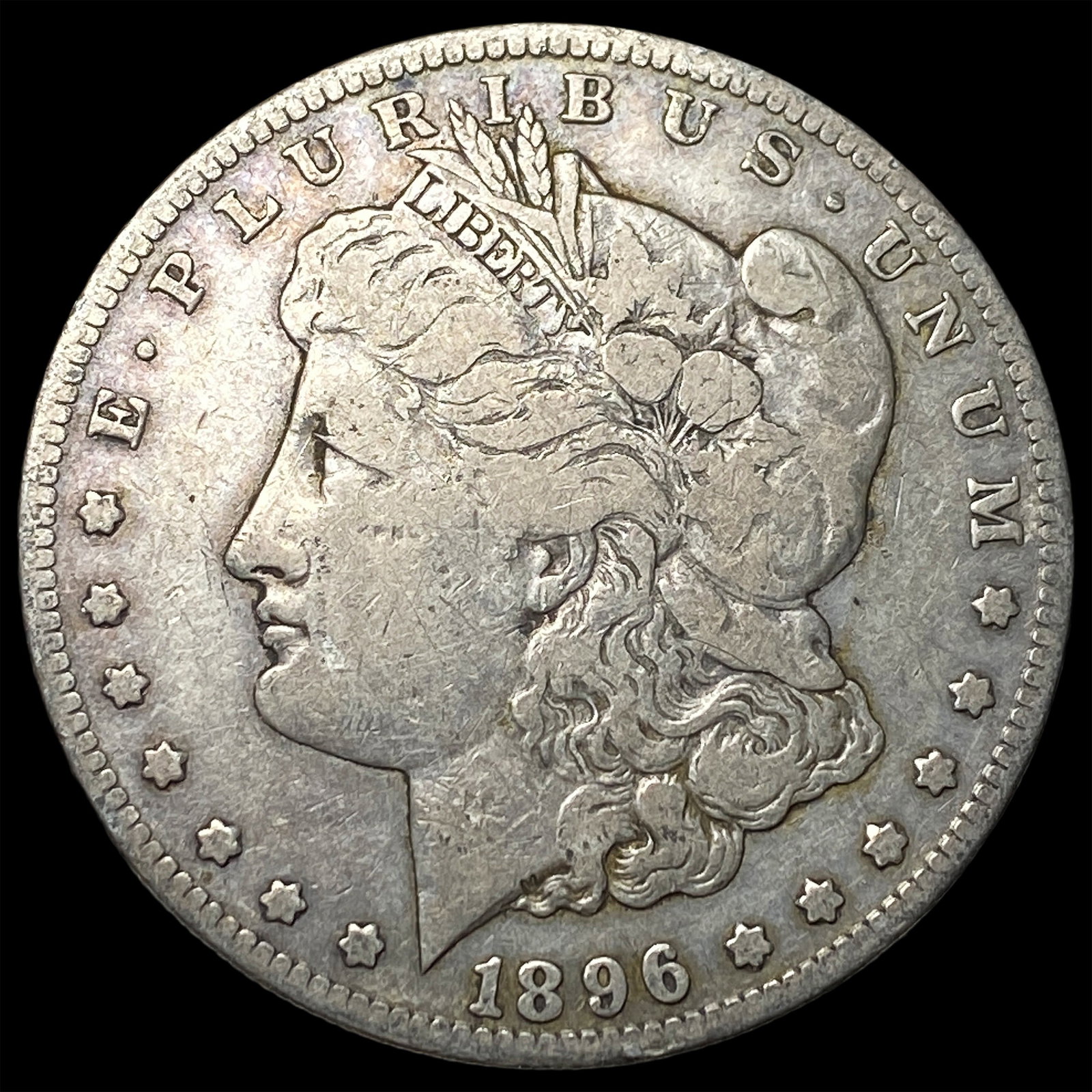 1896-S Silver Morgan Dollar LIGHTLY CIRCULATED: 1896-S Silver Morgan Dollar LIGHTLY CIRCULATED