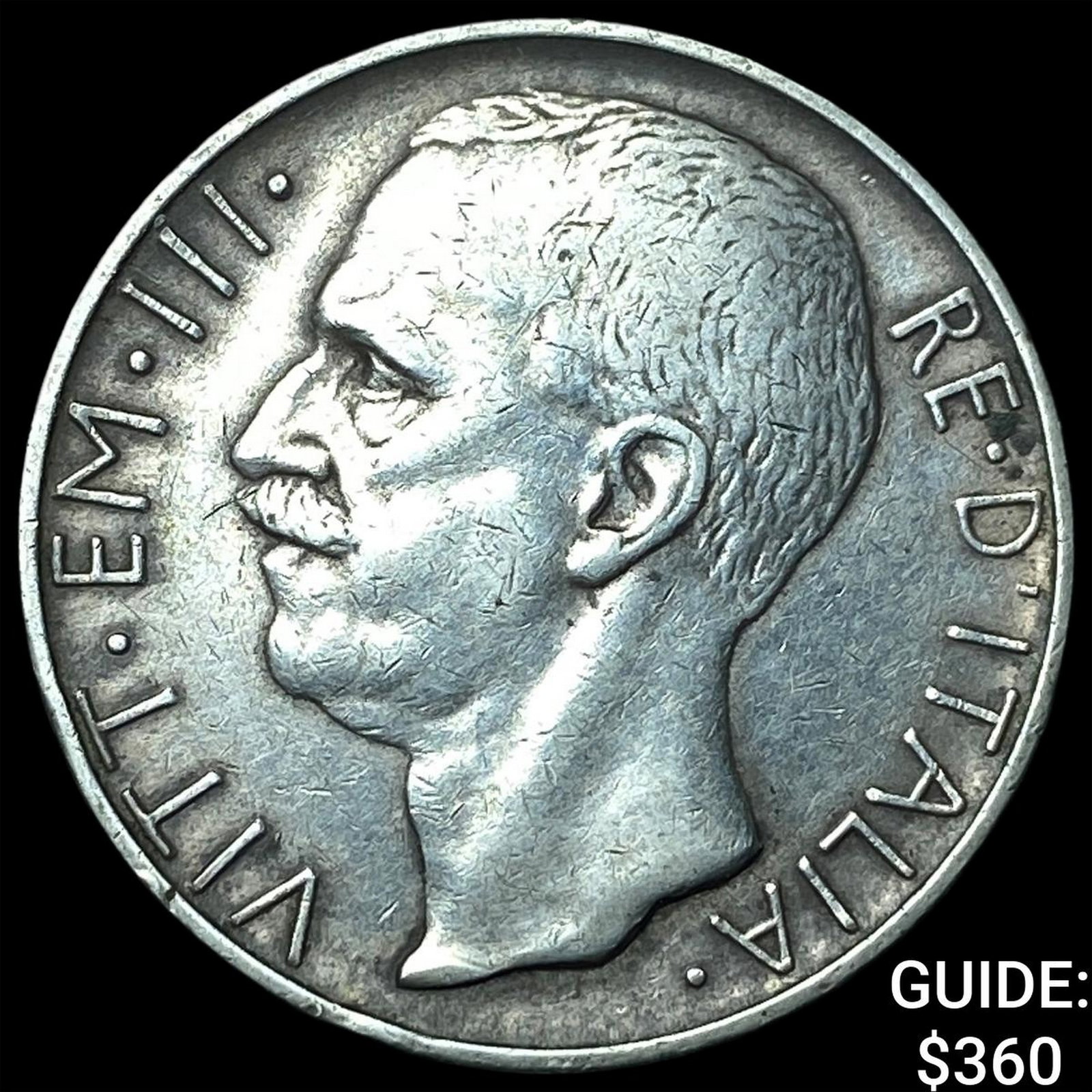 1930-R Italy Silver 10 Lire (1 of 2)