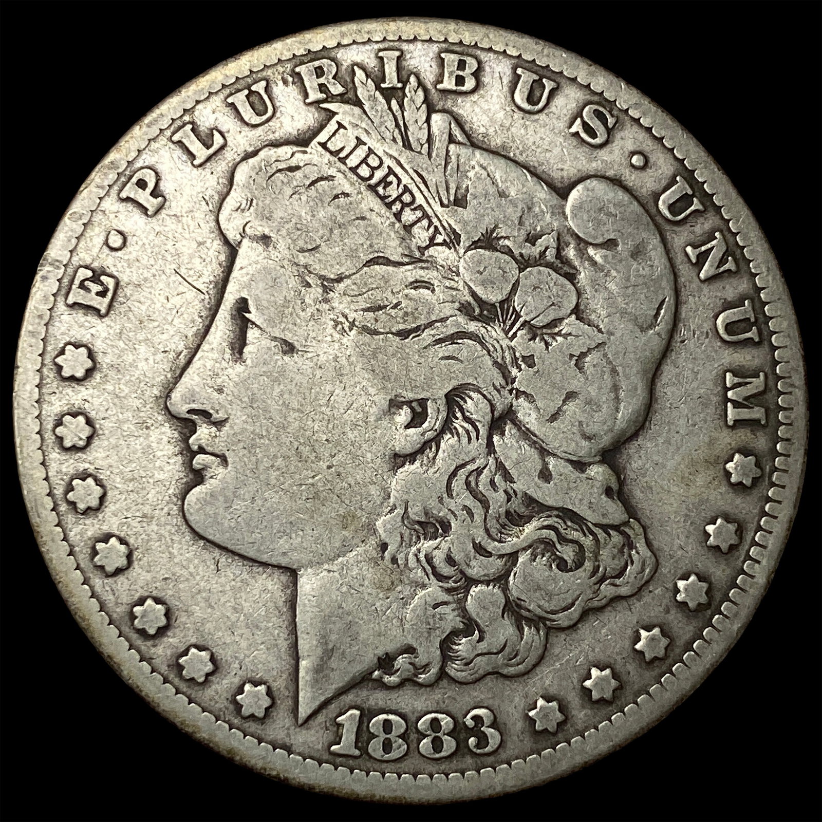 1883-CC Silver Morgan Dollar NEARLY UNCIRCULATED: 1883-CC Silver Morgan Dollar NEARLY UNCIRCULATED