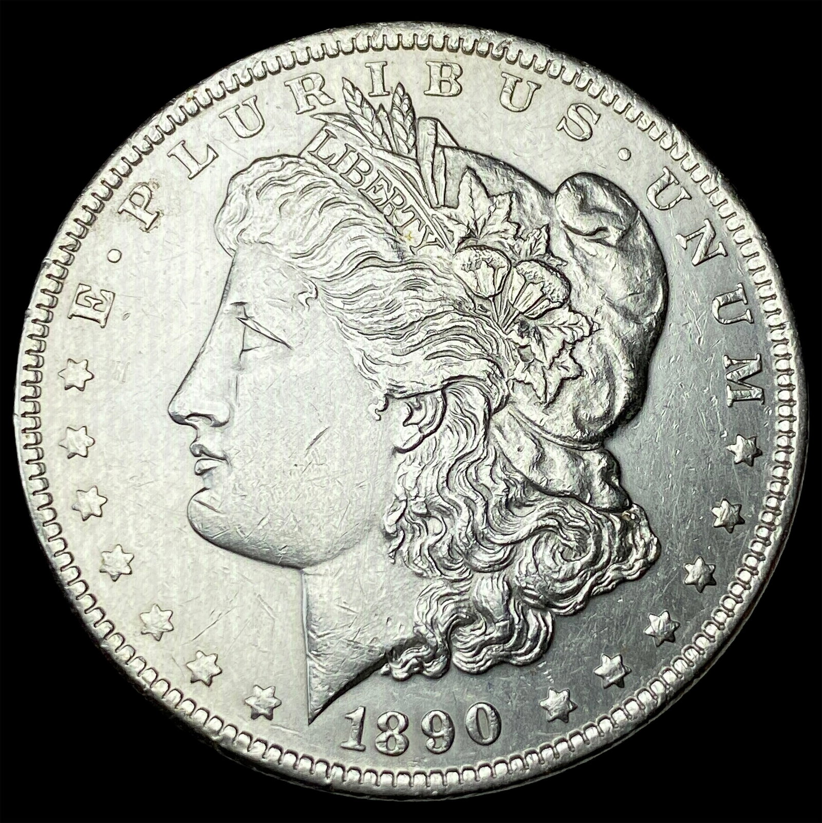 1890 Silver Morgan Dollar UNCIRCULATED: 1890 Silver Morgan Dollar UNCIRCULATED