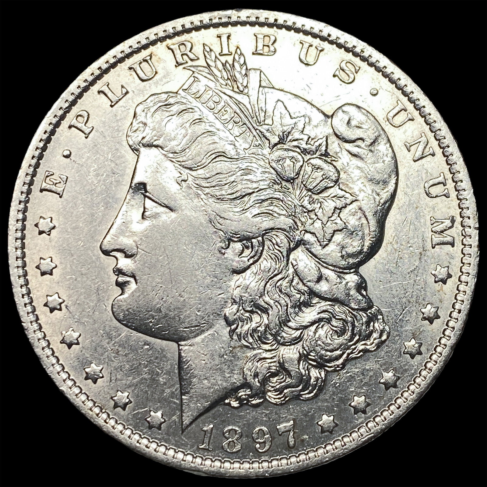 1897-O Silver Morgan Dollar CLOSELY UNCIRCULATED: 1897-O Silver Morgan Dollar CLOSELY UNCIRCULATED