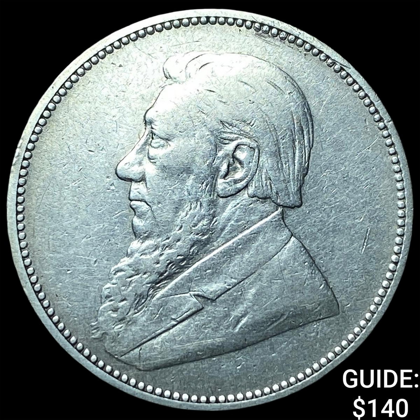 1896 South Africa Silver 2 Shillings: 1896 South Africa Silver 2 Shillings