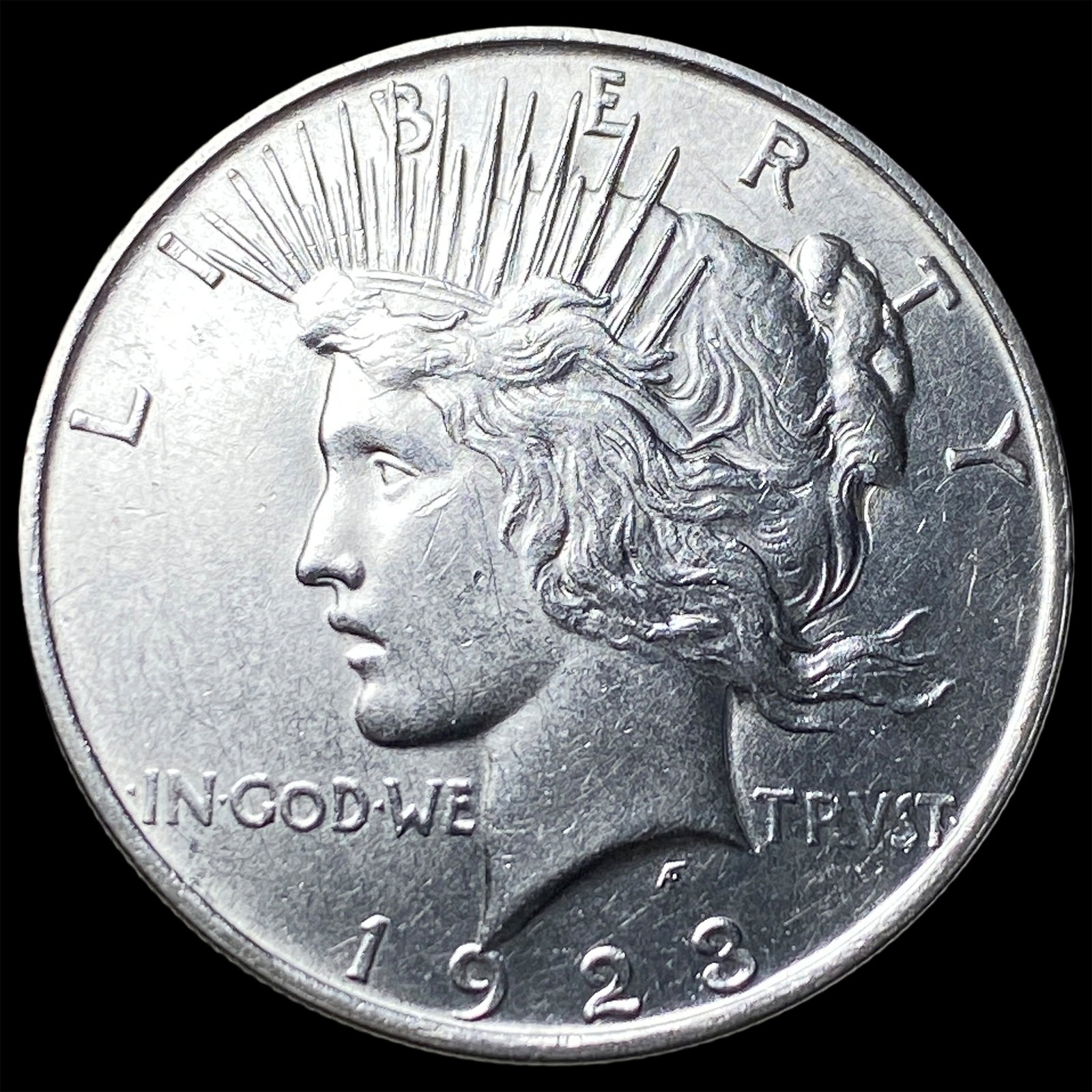 1923-D Silver Peace Dollar UNCIRCULATED: 1923-D Silver Peace Dollar UNCIRCULATED