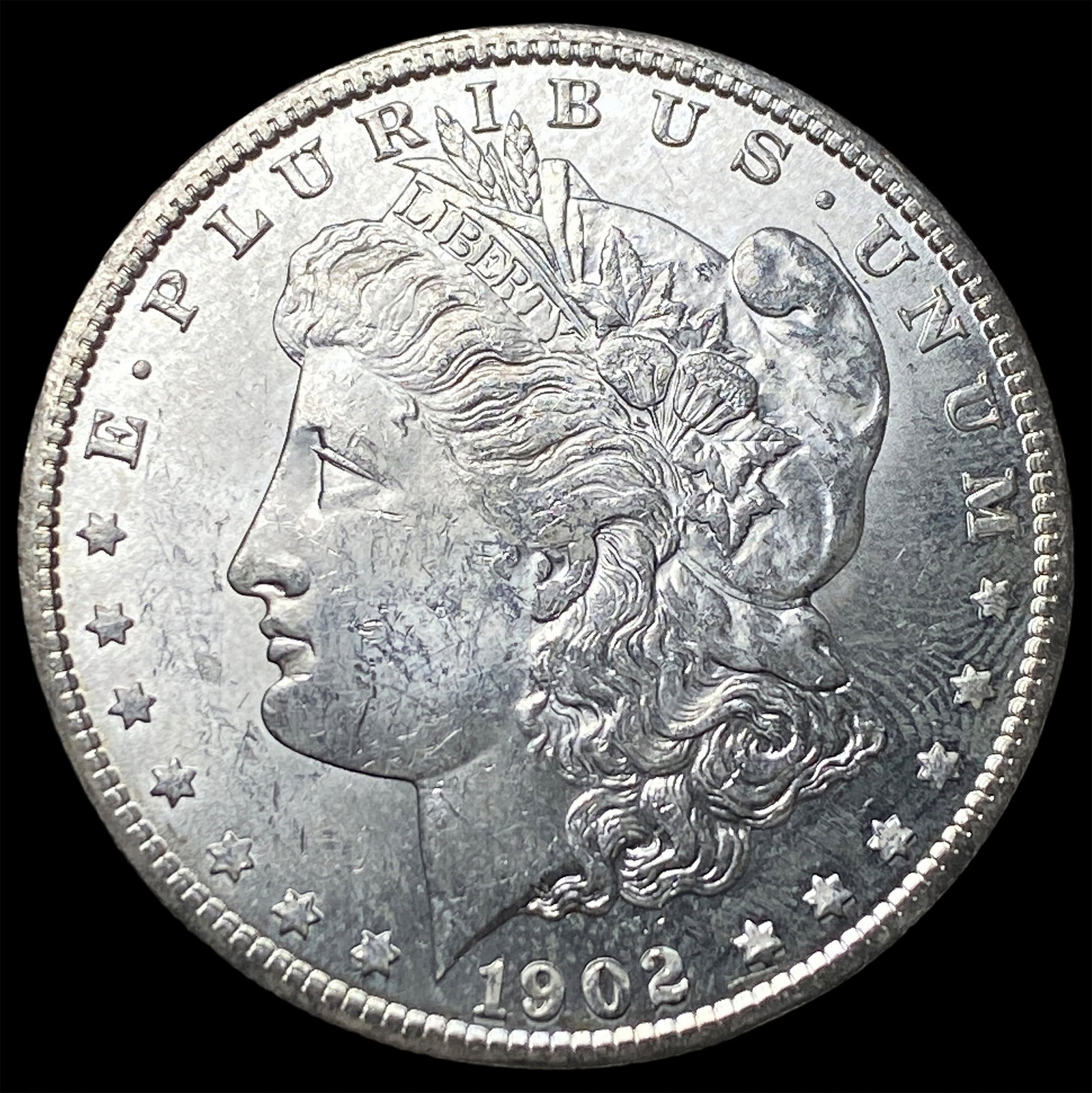 1902-O Silver Morgan Dollar CHOICE BU: 1902-O Silver Morgan Dollar CHOICE BU