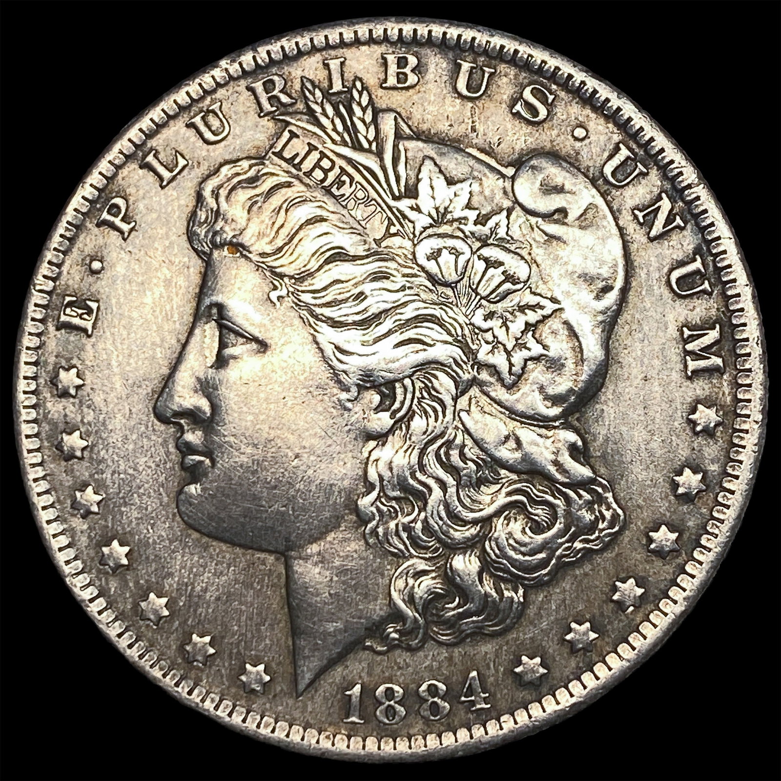 1884-O Silver Morgan Dollar CLOSELY UNCIRCULATED (1 of 2)
