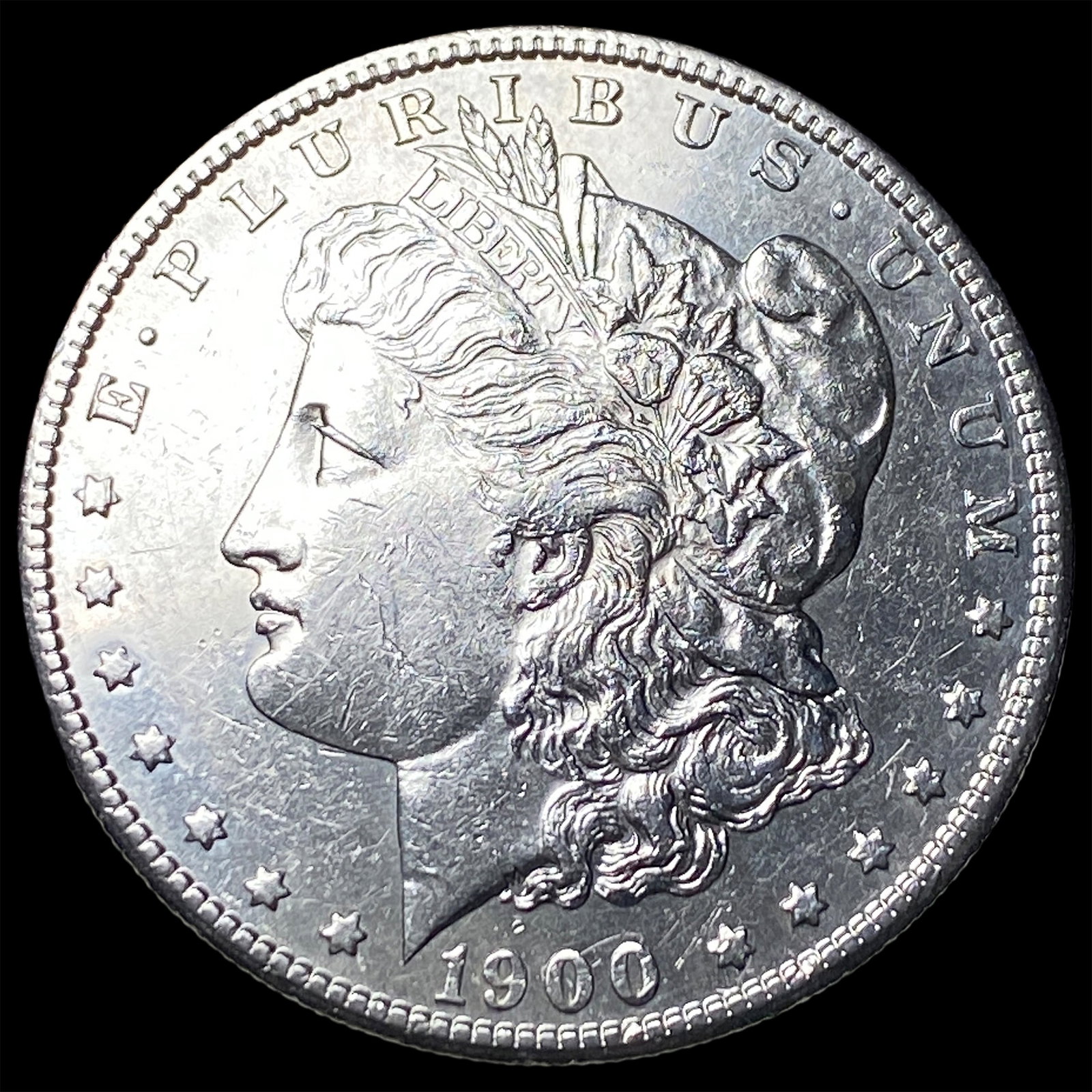 1900-S Silver Morgan Dollar CLOSELY UNCIRCULATED: 1900-S Silver Morgan Dollar CLOSELY UNCIRCULATED