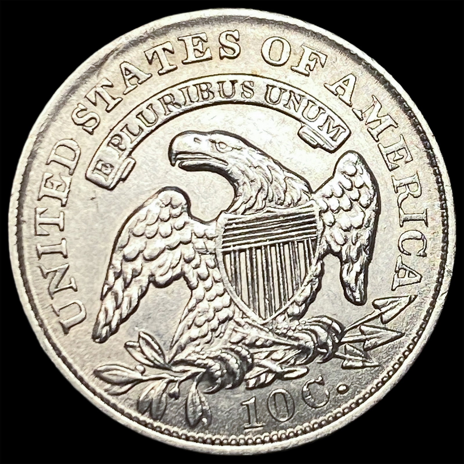 1835 Silver Capped Bust Dime UNCIRCULATED - 2