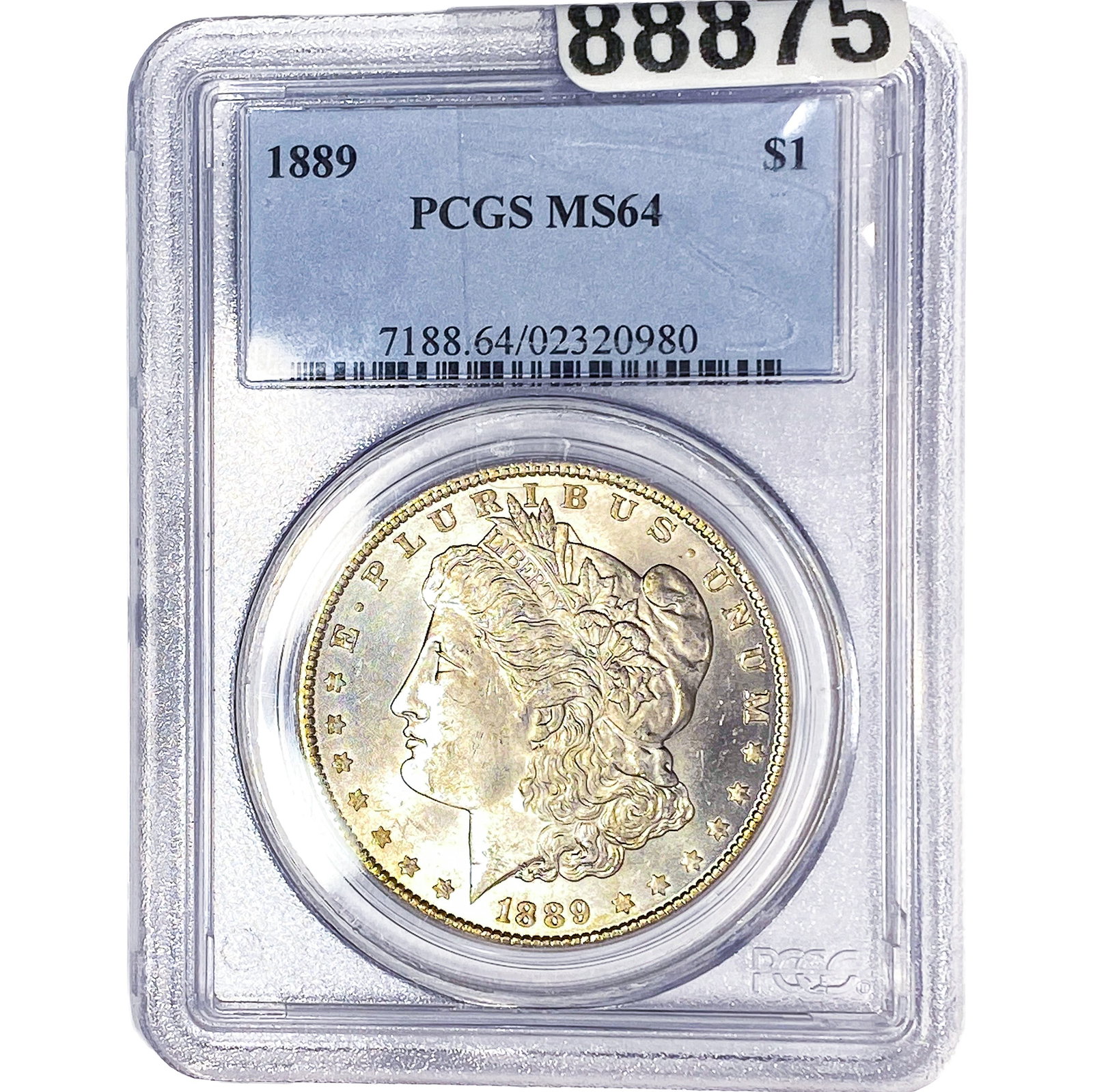 1899 Morgan Silver Dollar PCGS MS64: 1899 Morgan Silver Dollar PCGS MS64