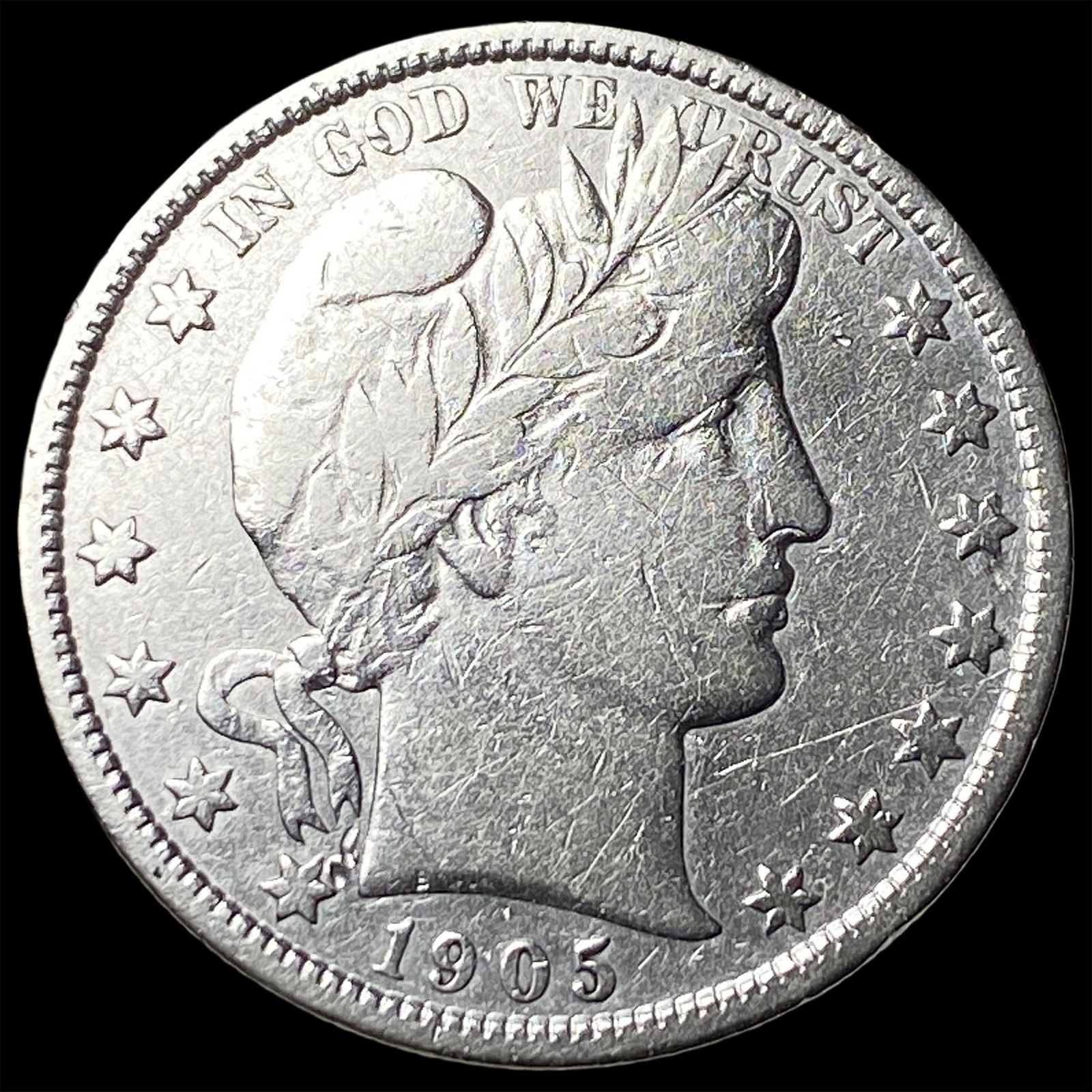 1905 Barber Half Dollar HIGH GRADE: 1905 Barber Half Dollar HIGH GRADE