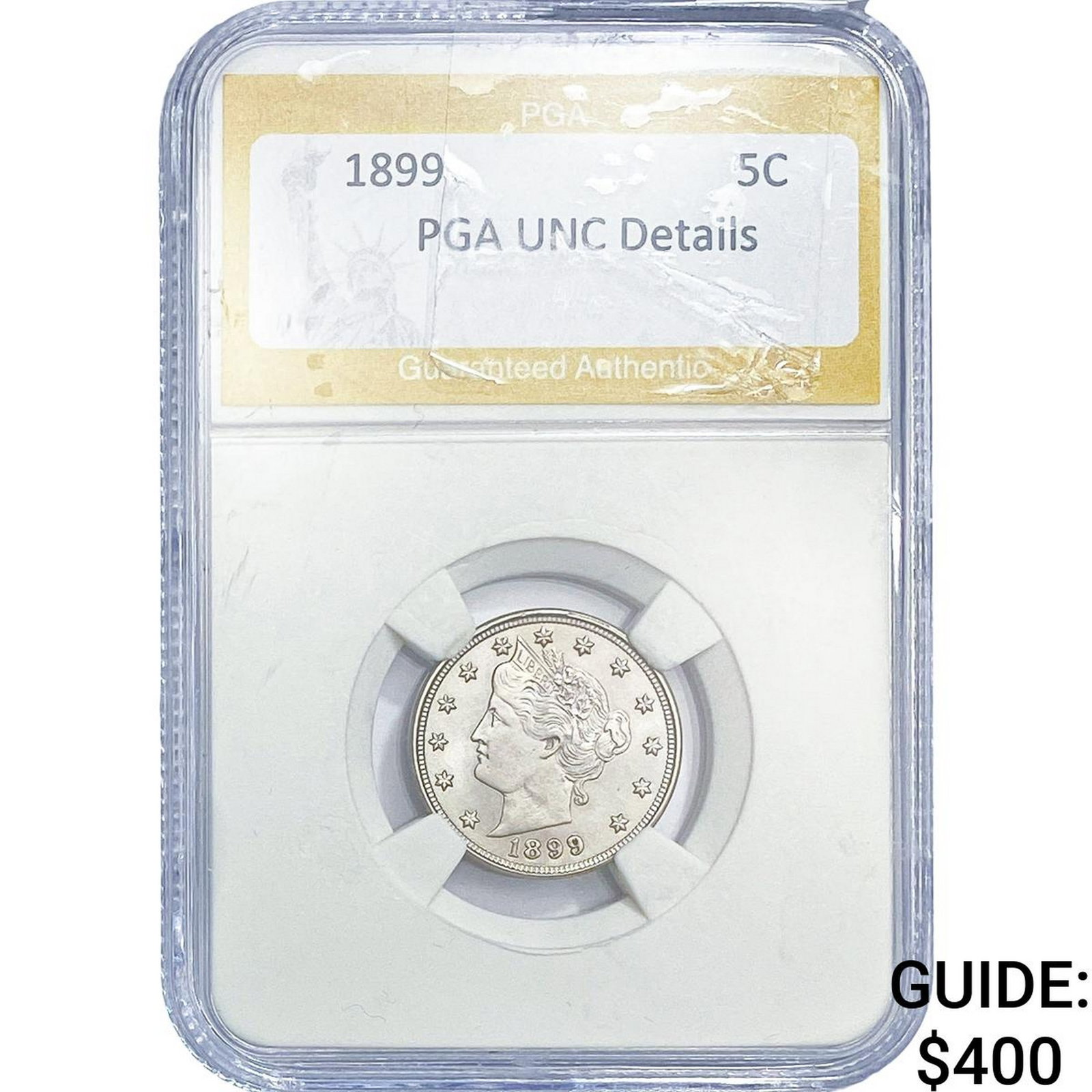 1899 Liberty Victory Nickel PGA UNC Details: 1899 Liberty Victory Nickel PGA UNC Details