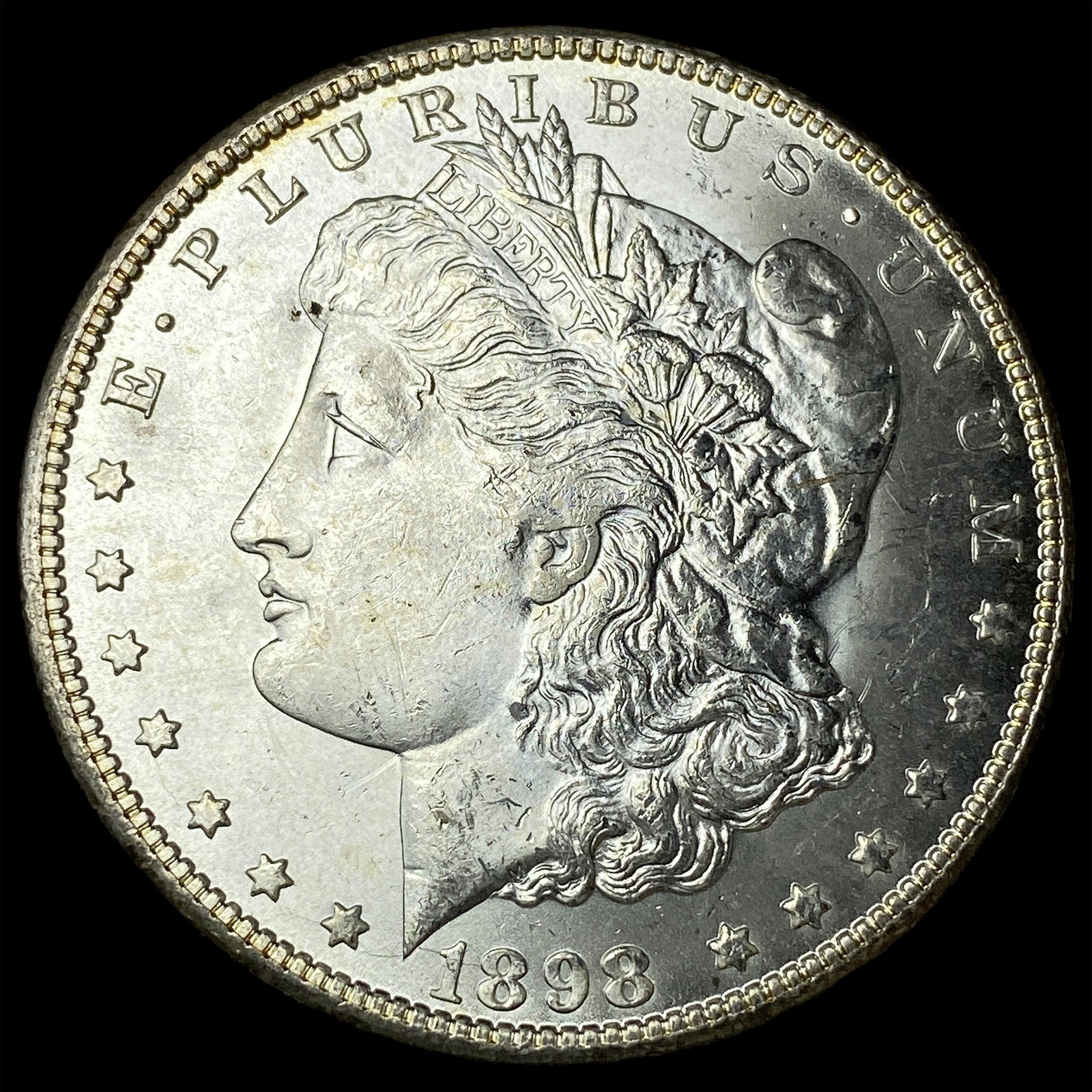 1898-O Silver Morgan Dollar UNCIRCULATED: 1898-O Silver Morgan Dollar UNCIRCULATED