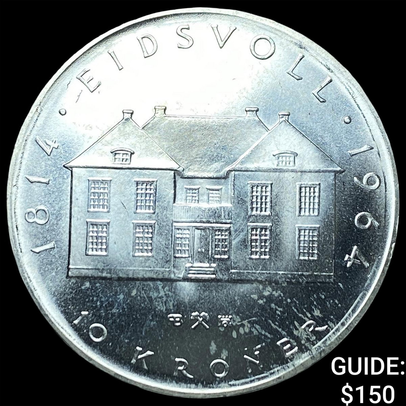 1964 Norway Silver 10 Kroner (1 of 2)