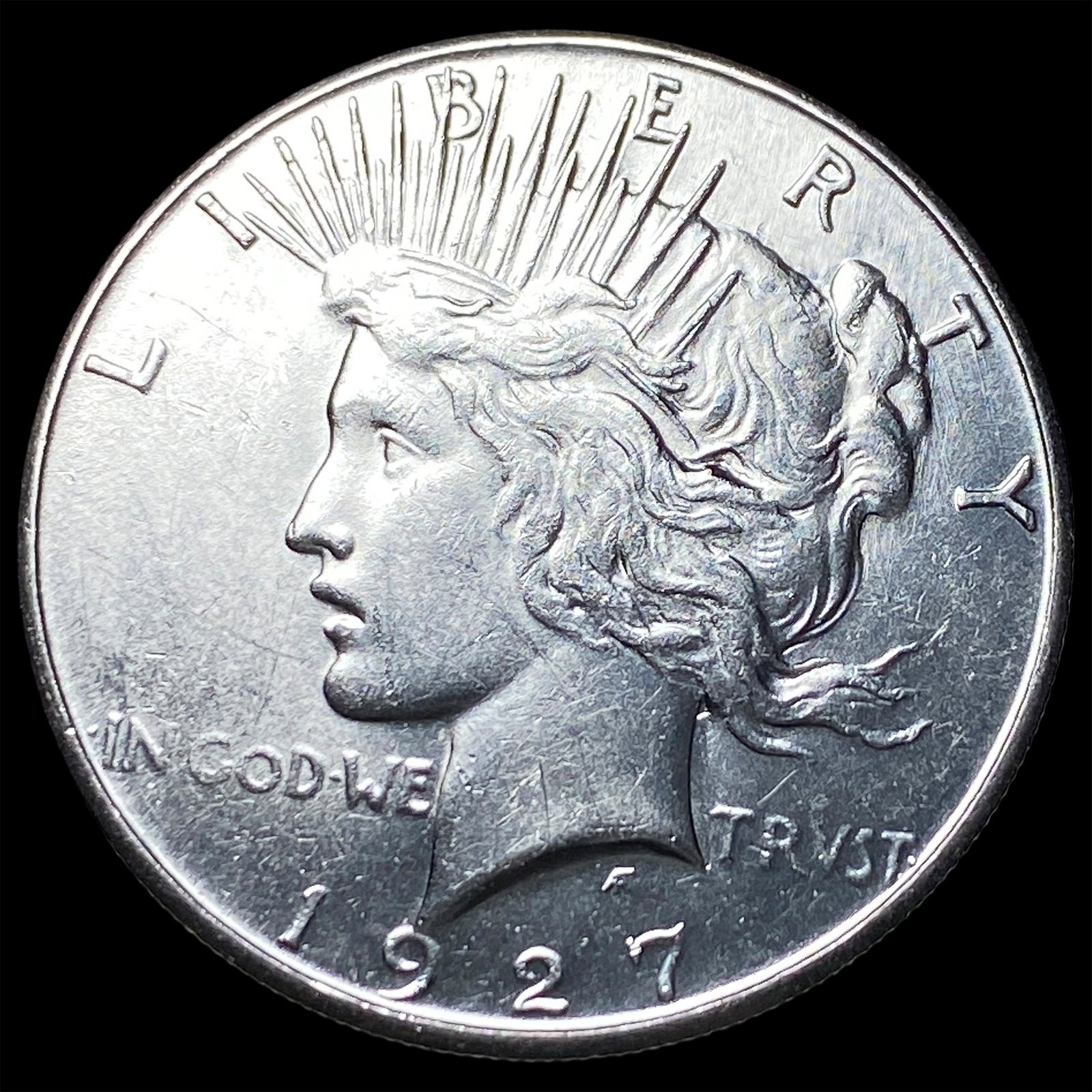 1927-S Silver Peace Dollar UNCIRCULATED: 1927-S Silver Peace Dollar UNCIRCULATED