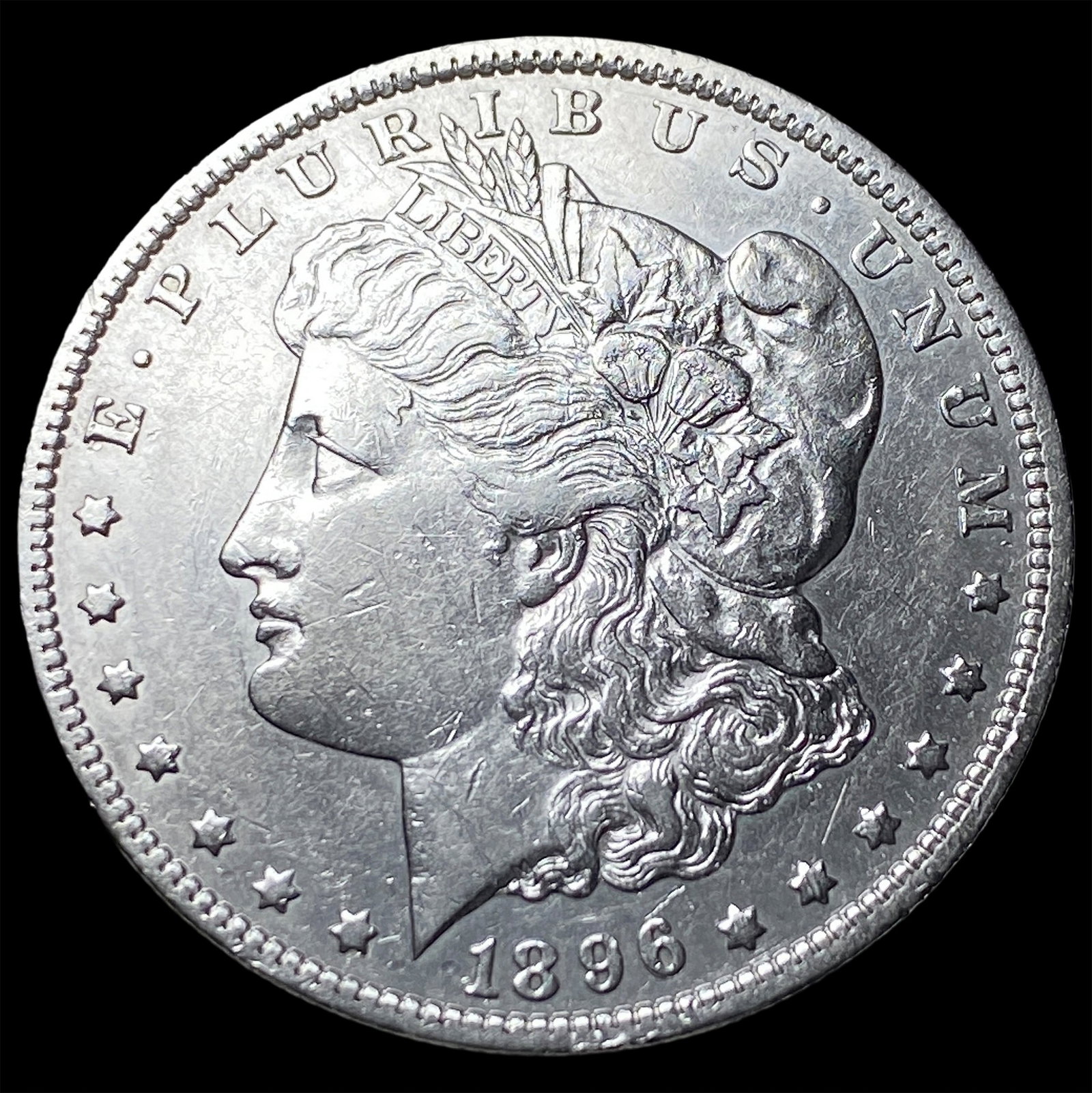 1896-O Silver Morgan Dollar CLOSELY UNCIRCULATED: 1896-O Silver Morgan Dollar CLOSELY UNCIRCULATED