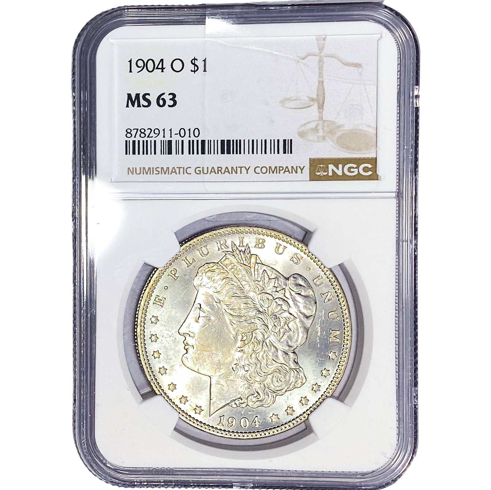 1904-O Morgan Silver Dollar NGC MS63 (1 of 2)
