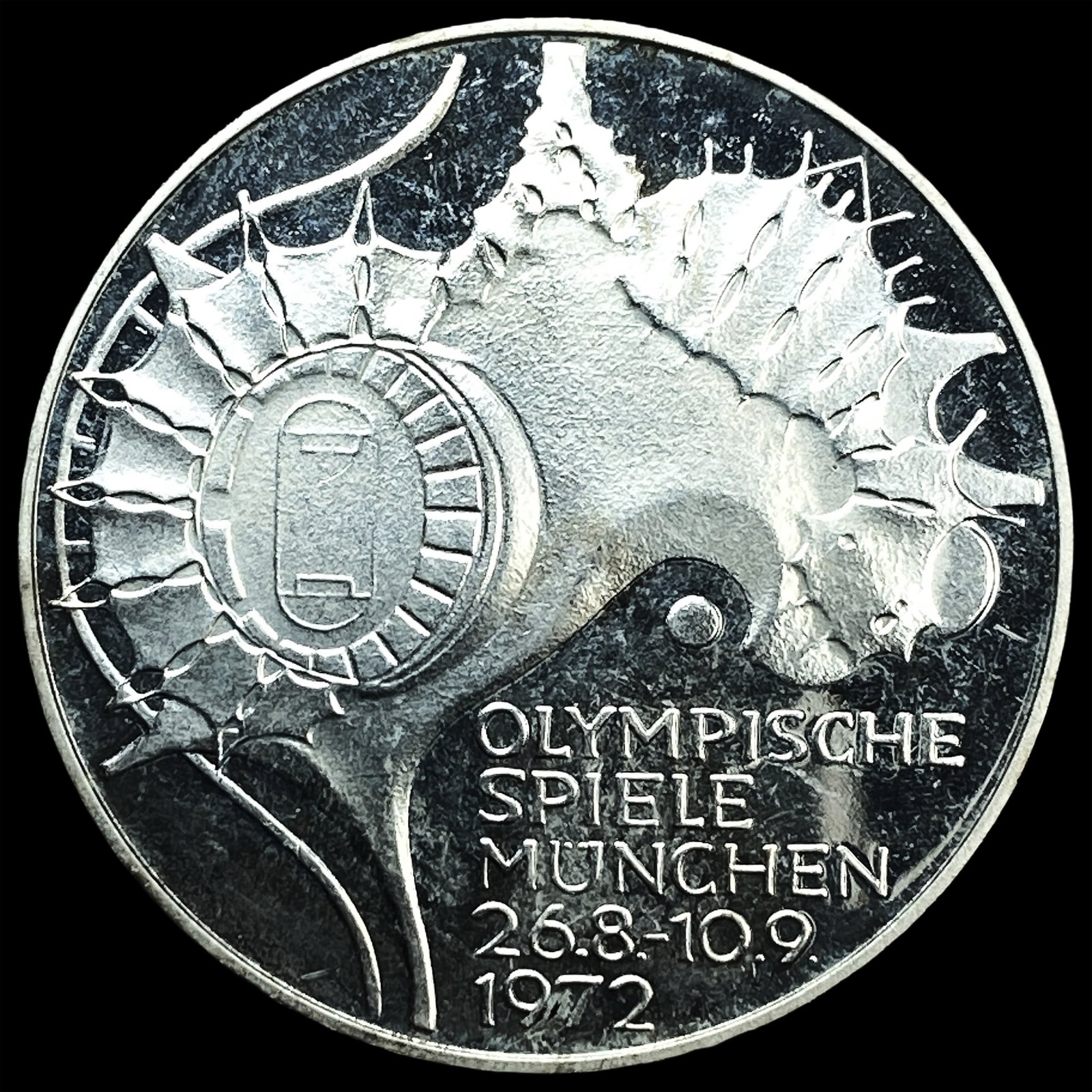 1927-F Germany Silver 10 Mark: 1927-F Germany Silver 10 Mark