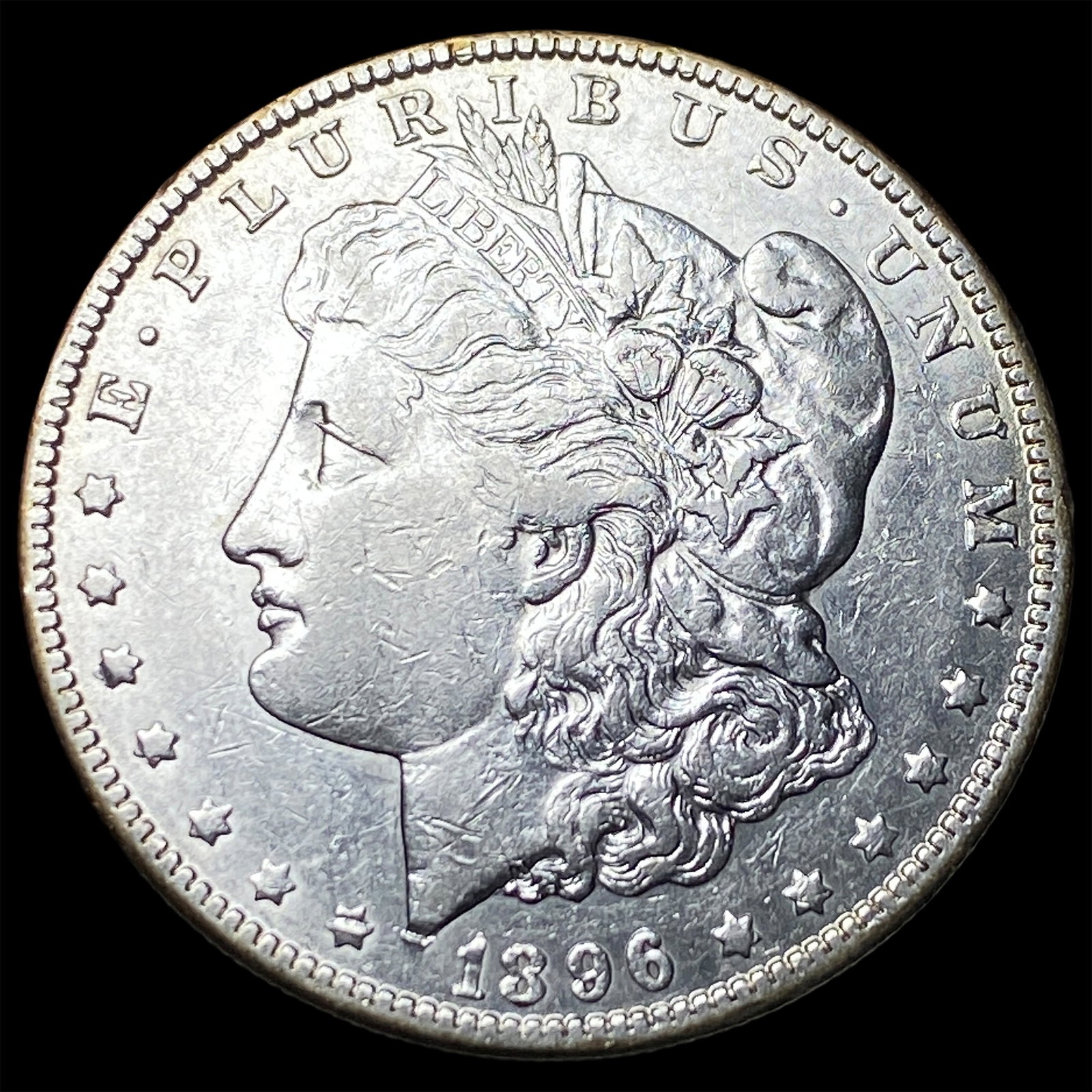 1896-O Silver Morgan Dollar CLOSELY UNCIRCULATED: 1896-O Silver Morgan Dollar CLOSELY UNCIRCULATED