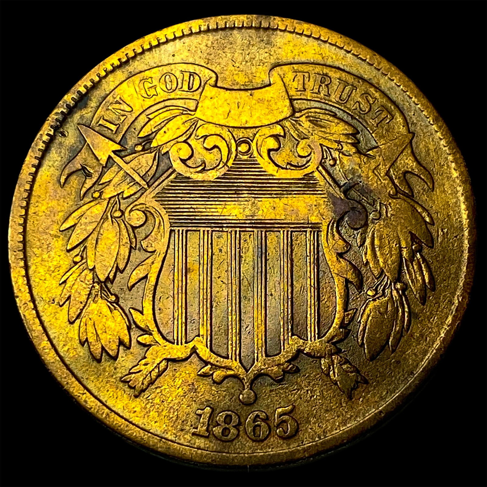 1865 Two-Cent Piece UNCIRCULATED (1 of 2)