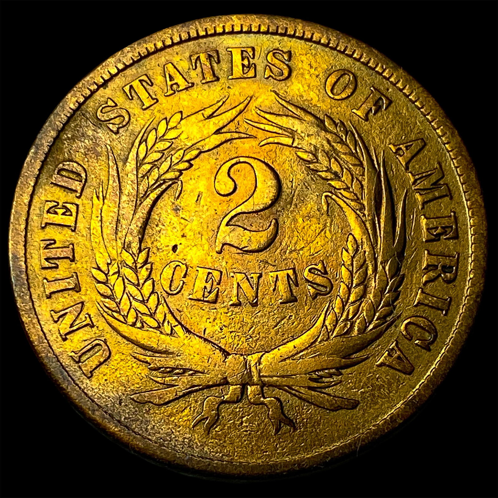 1865 Two-Cent Piece UNCIRCULATED - 2