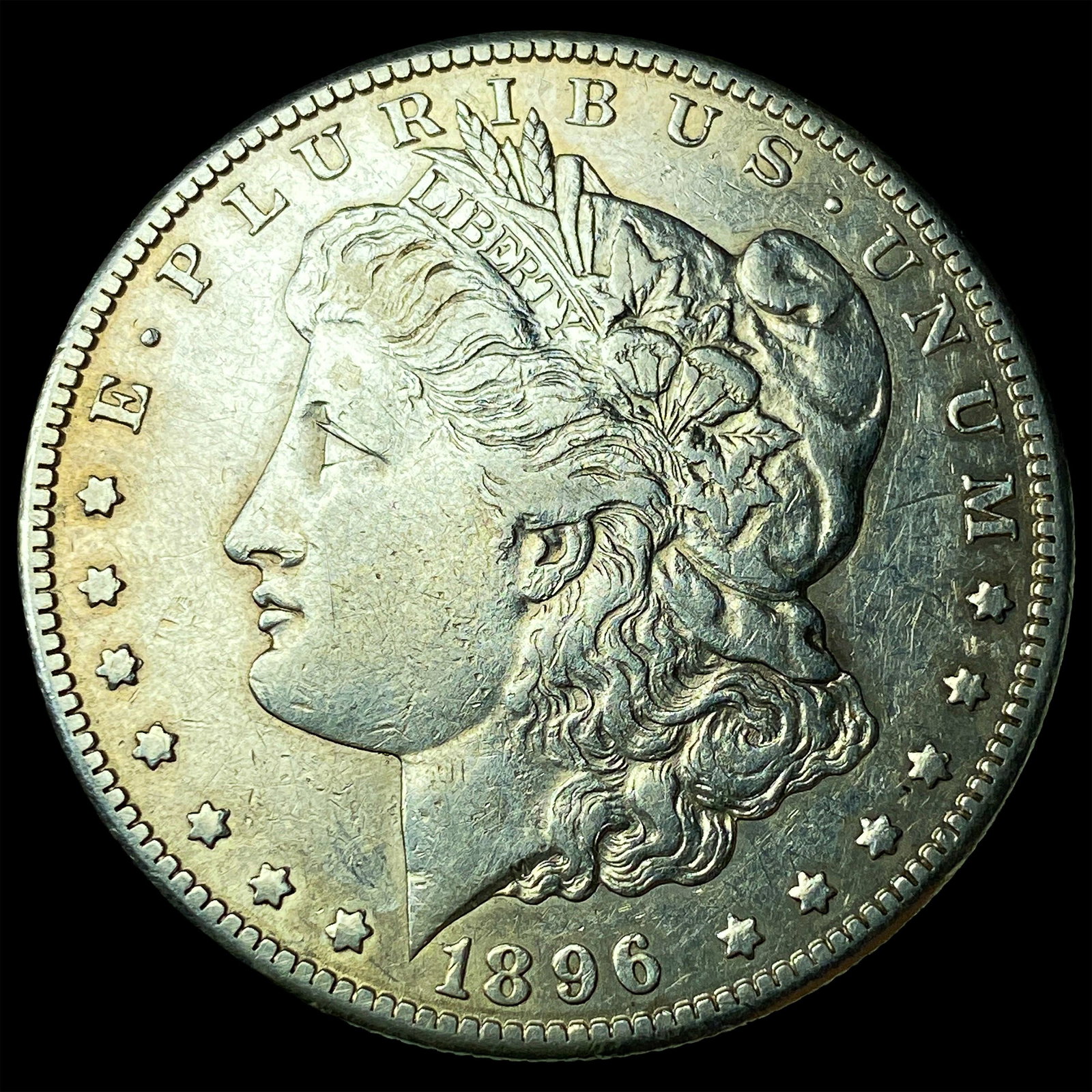 1896-S Silver Morgan Dollar CLOSELY UNCIRCULATED (1 of 2)