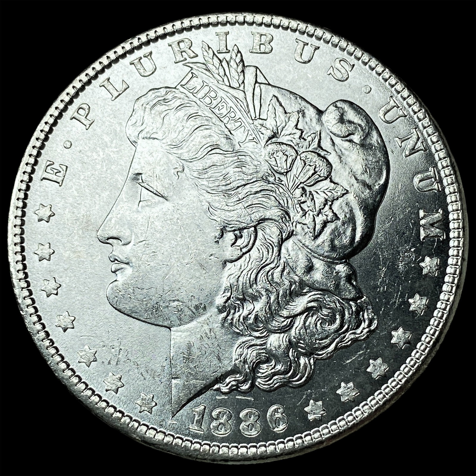 1886 Morgan Silver Dollar CHOICE BU (1 of 2)