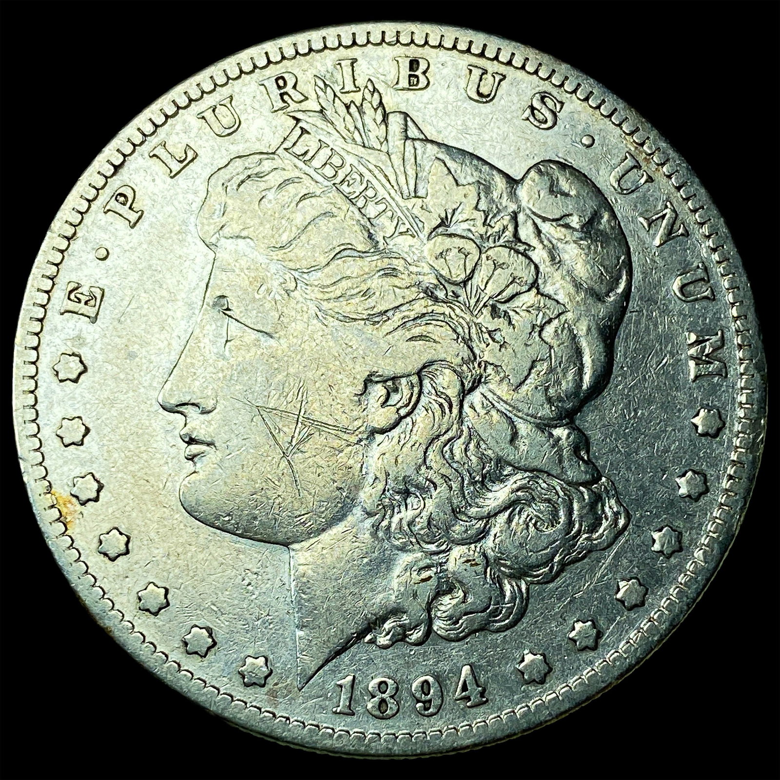1894-S Silver Morgan Dollar LIGHTLY CIRCULATED (1 of 2)