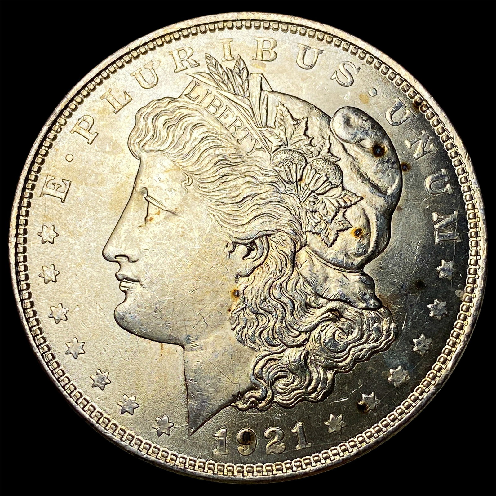 1921 Silver Morgan Dollar CHOICE BU: 1921 Silver Morgan Dollar CHOICE BU