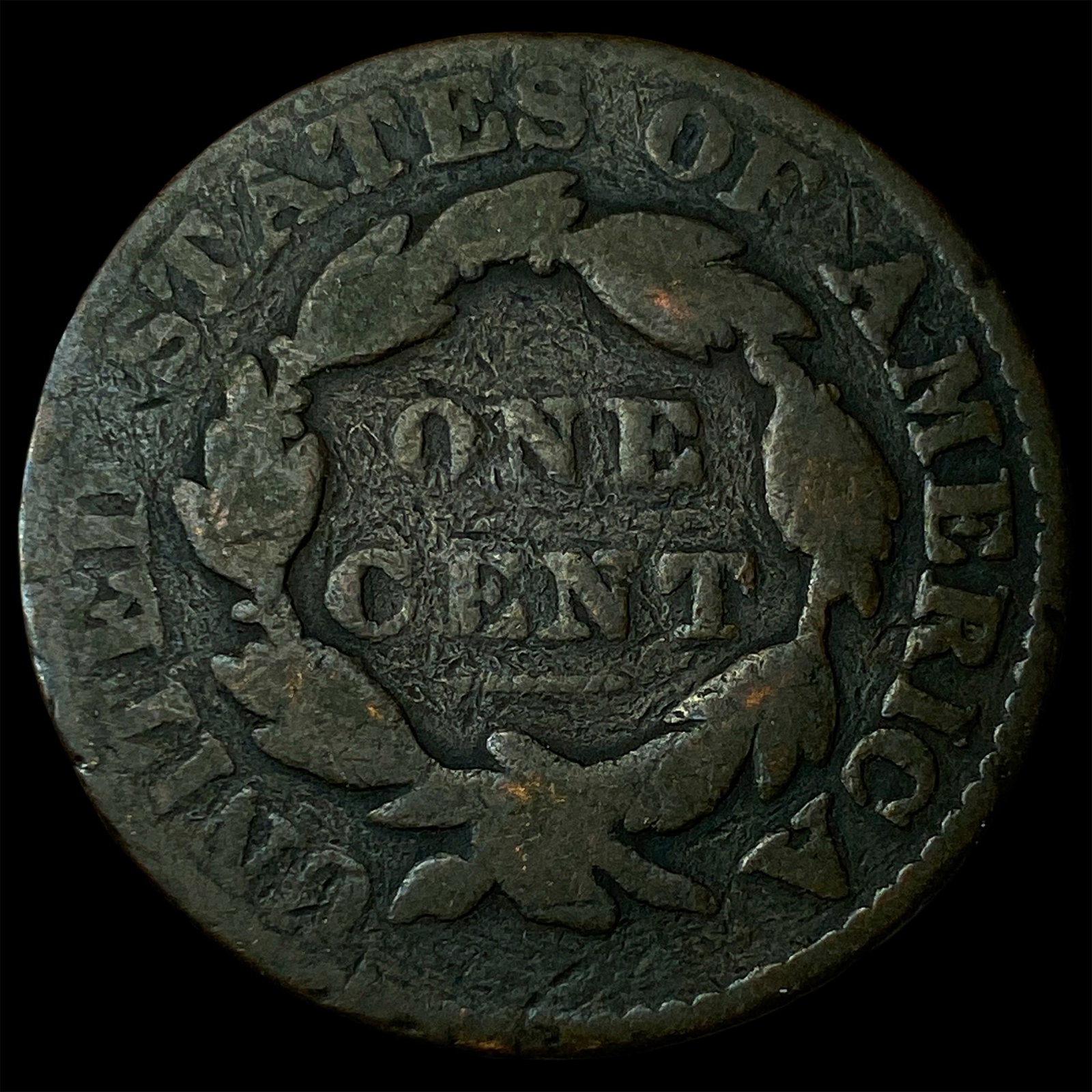 1828 Large Cent NICELY CIRCULATED - 2