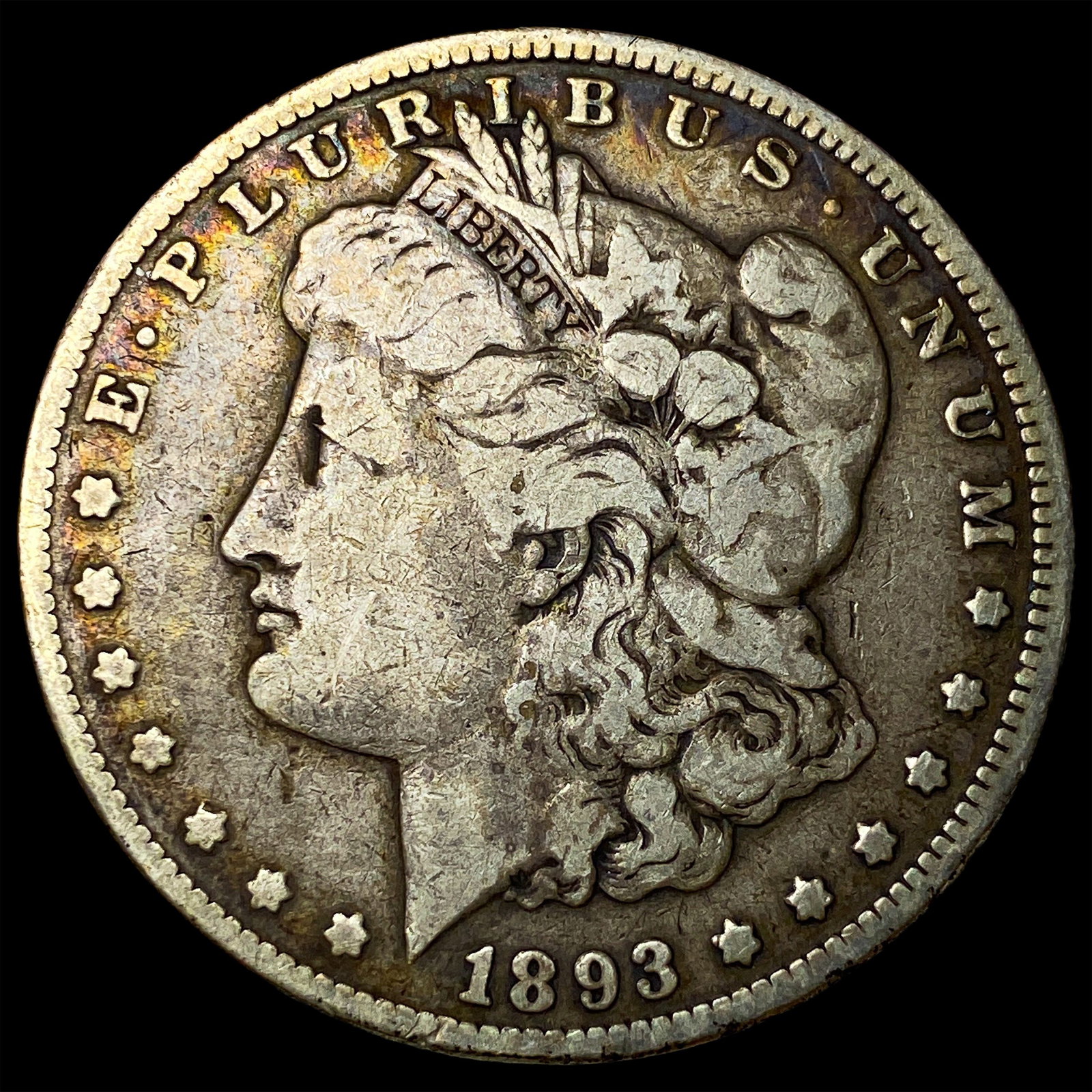 1893 Morgan Silver Dollar LIGHTLY CIRCULATED: 1893 Morgan Silver Dollar LIGHTLY CIRCULATED
