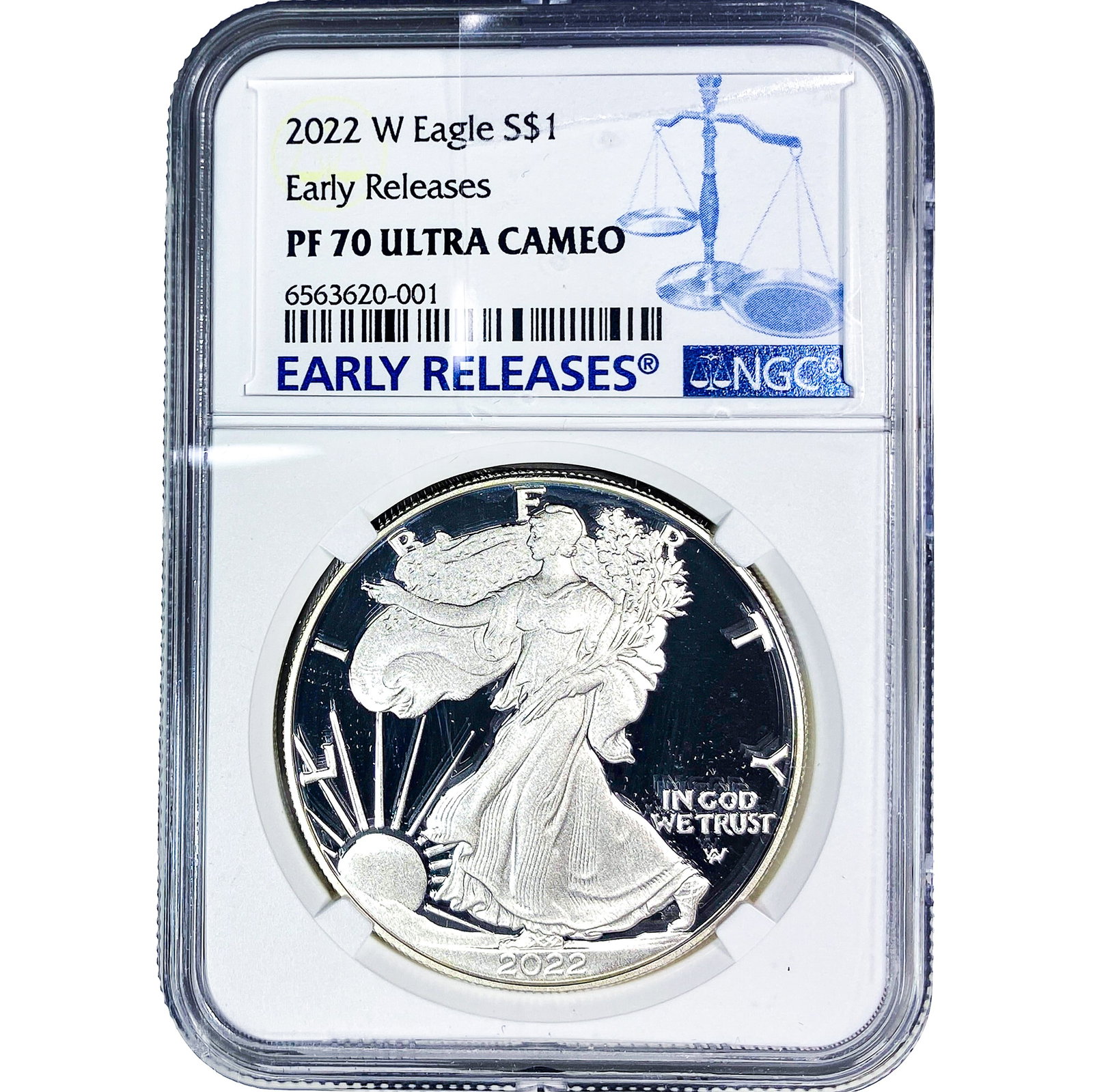 2022-W Silver Eagle NGC PF70 Ultra Cameo (1 of 2)