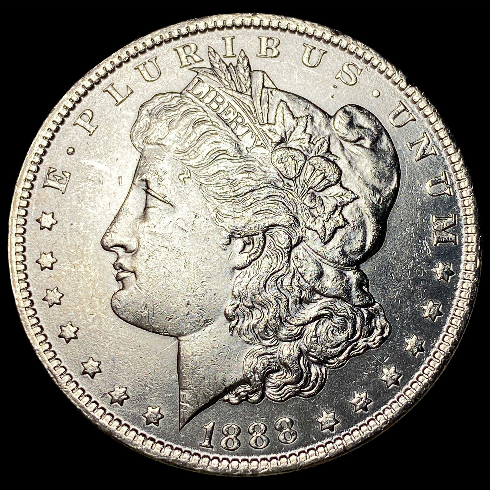 1888 Morgan Silver Dollar UNCIRCULATED: 1888 Morgan Silver Dollar UNCIRCULATED