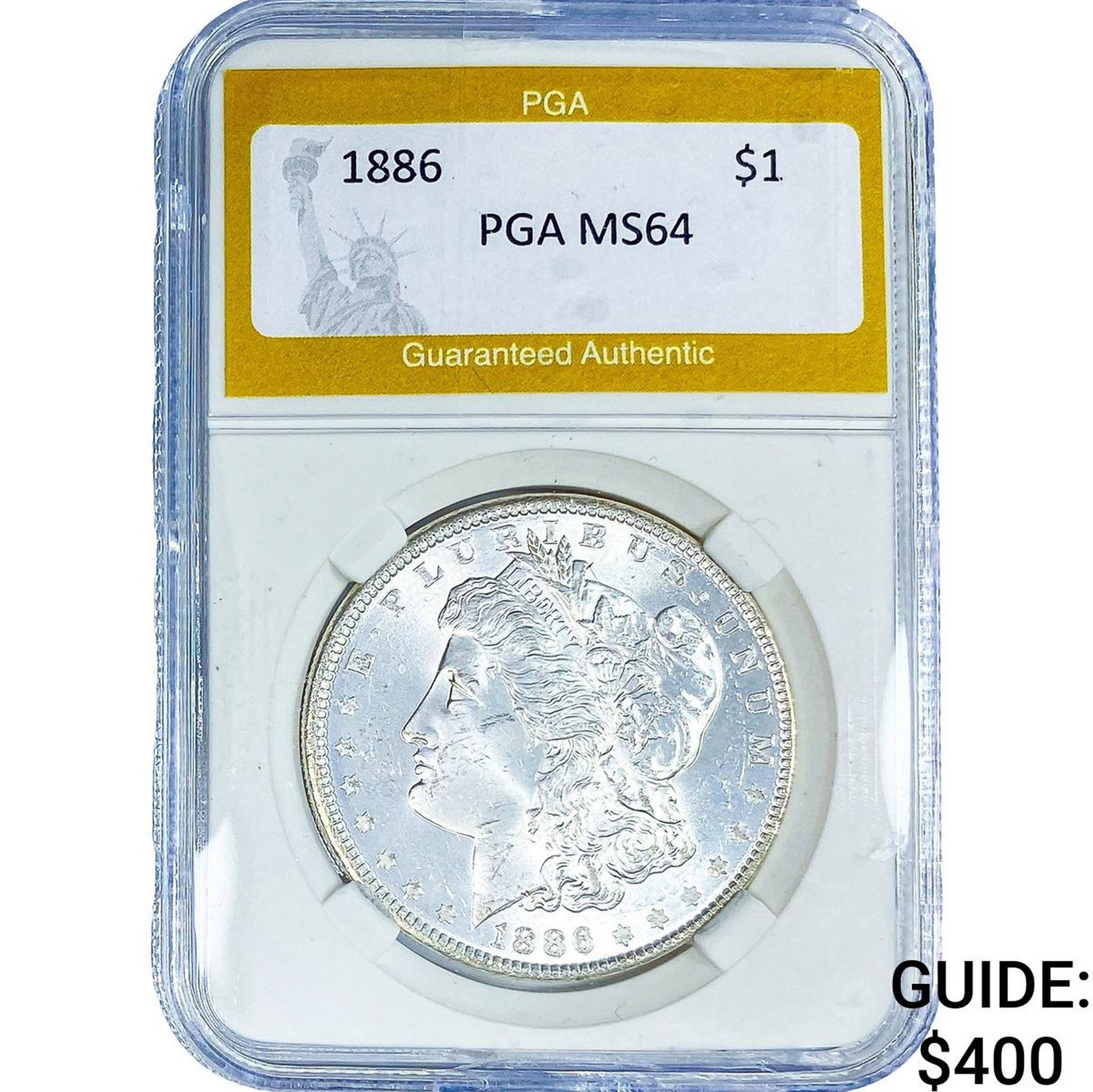 1886 Morgan Silver Dollar PGA MS64 (1 of 2)