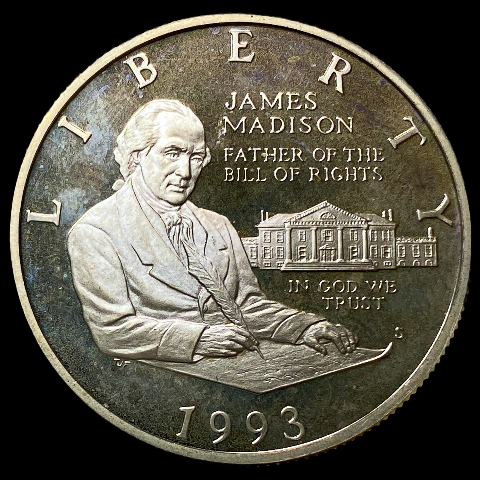 1993-S Bill of Rights Silver Half Dollar GEM BU (1 of 2)