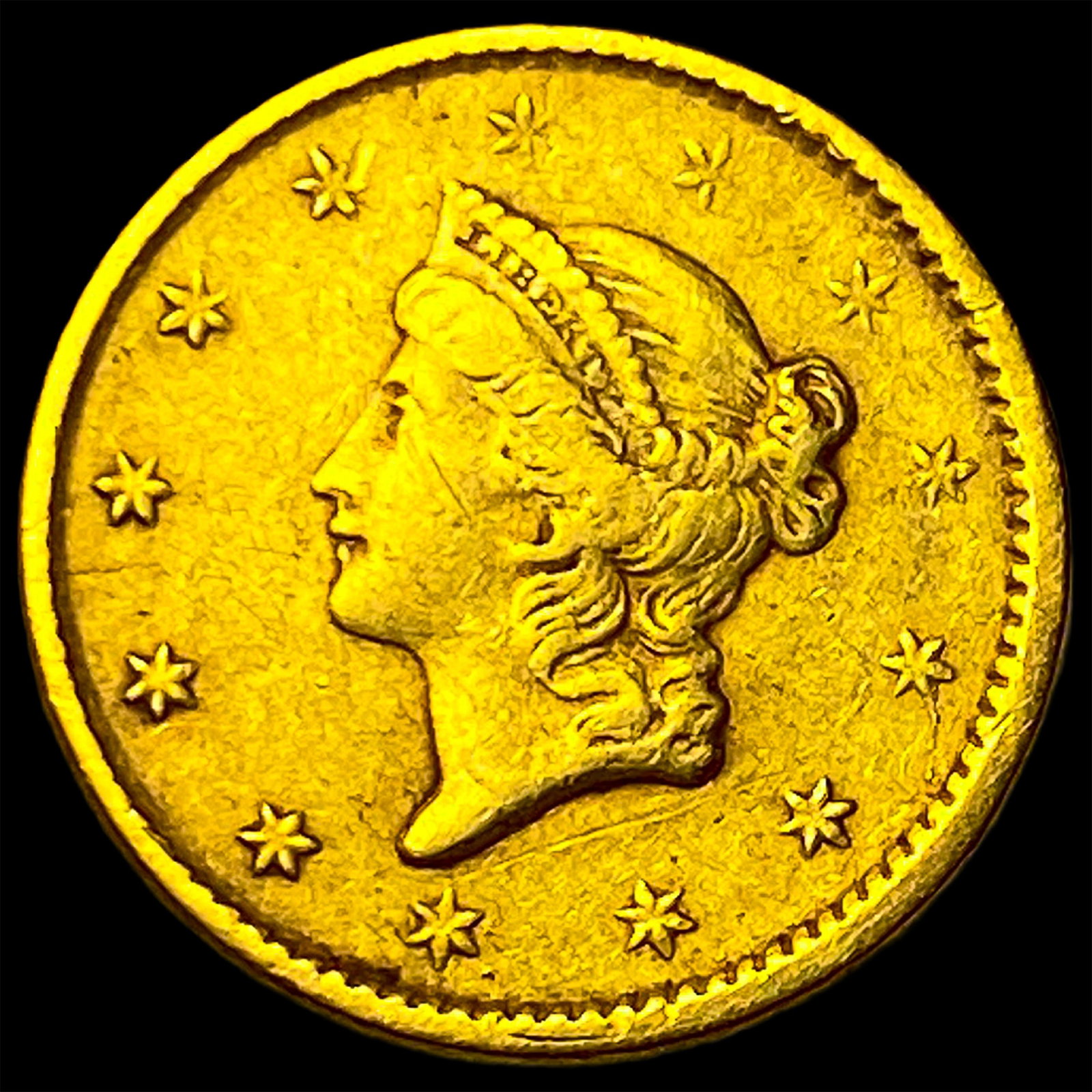 1851 Gold $1 Type 1 CLOSELY UNCIRCULATED (1 of 2)