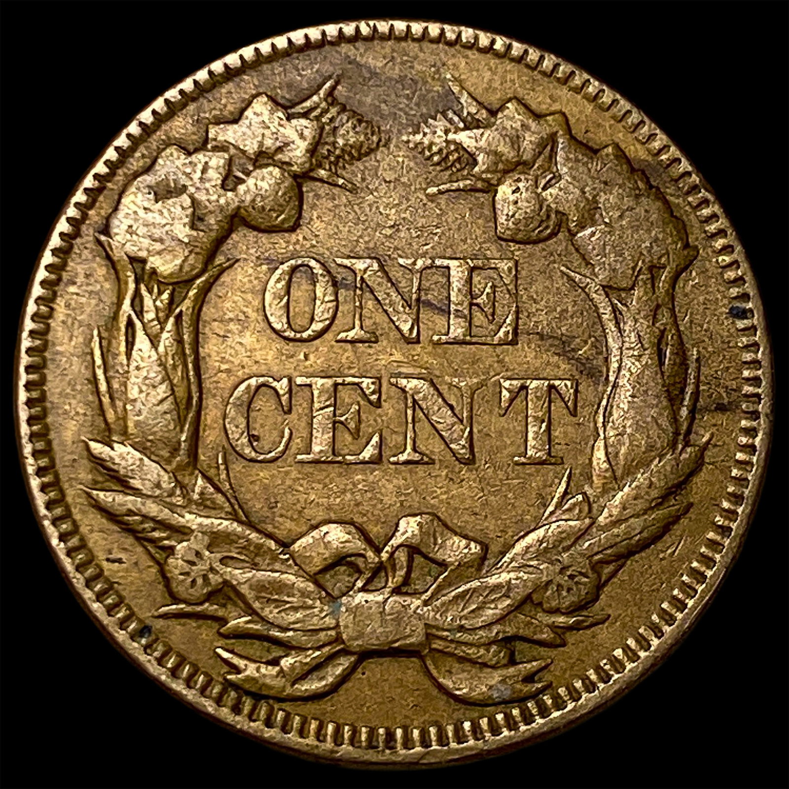 1857 Flying Eagle Cent CLOSELY UNCIRCULATED - 2