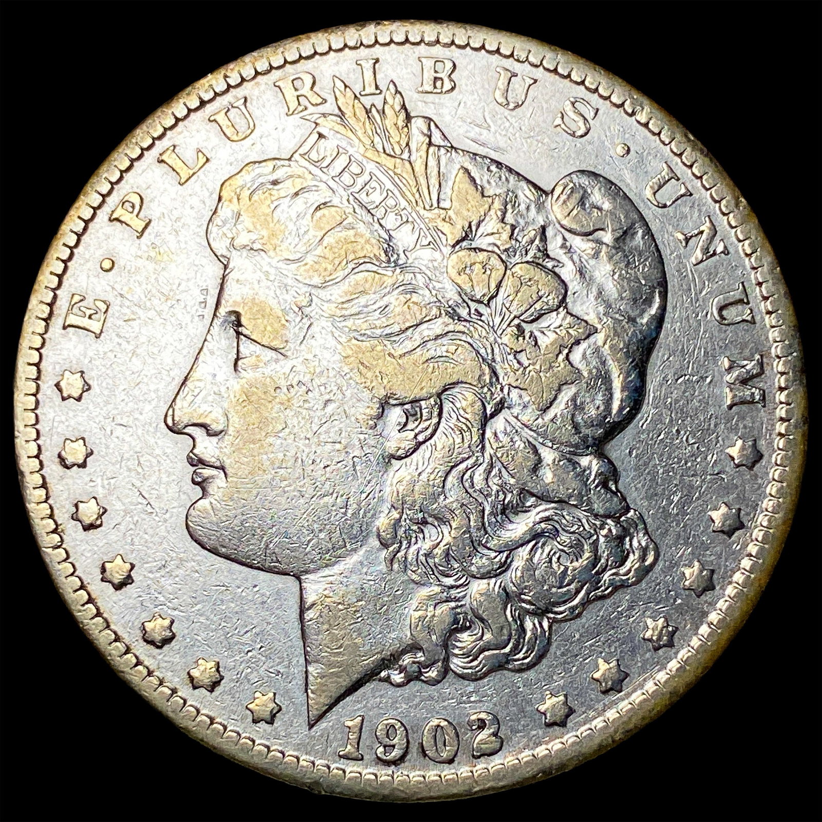 1902-S Silver Morgan Dollar CLOSELY UNCIRCULATED: 1902-S Silver Morgan Dollar CLOSELY UNCIRCULATED